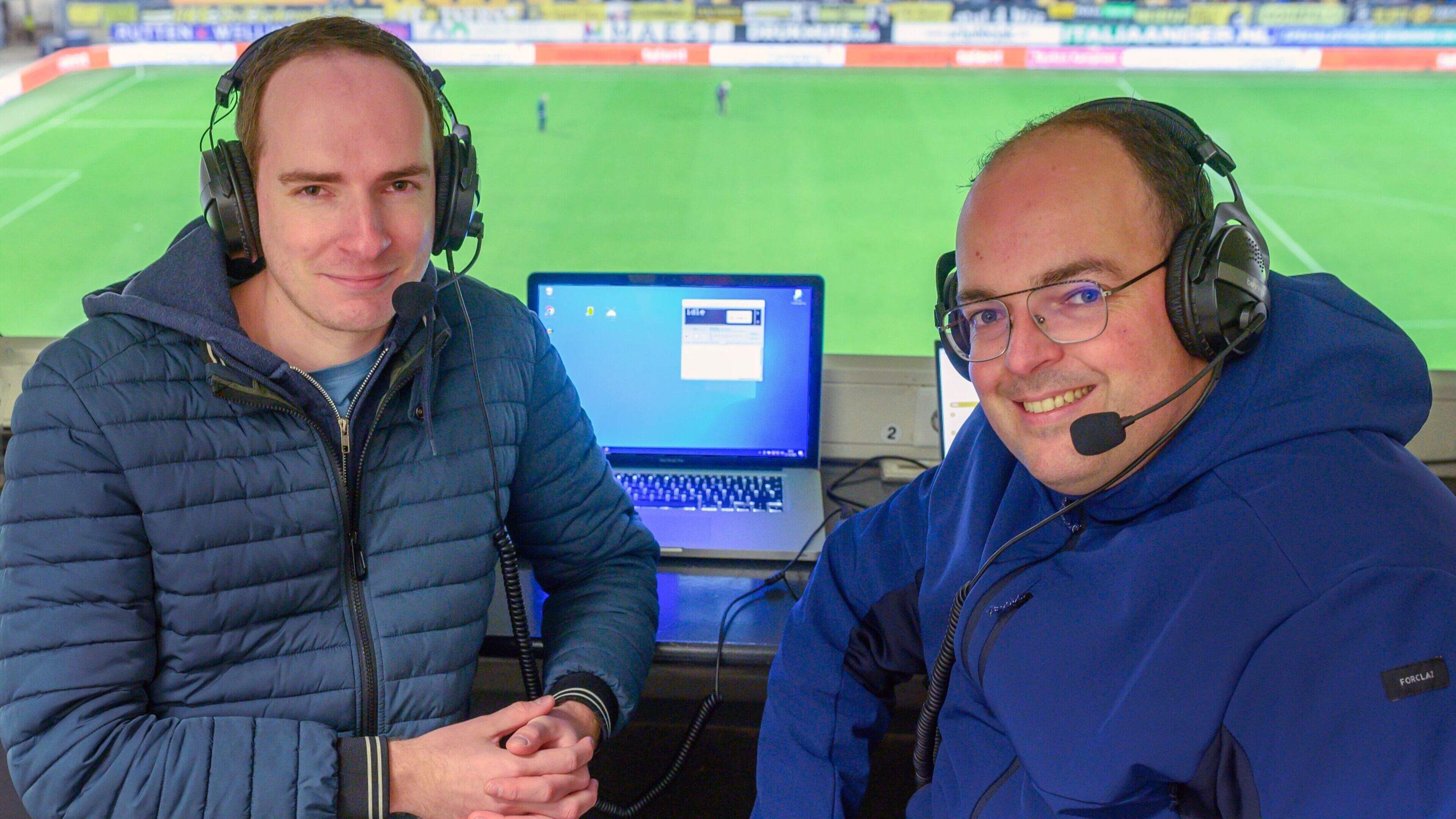 Dankzij foefje op website is het bij wedstrijden van Roda gedaan met vertraging tussen radioverslag 