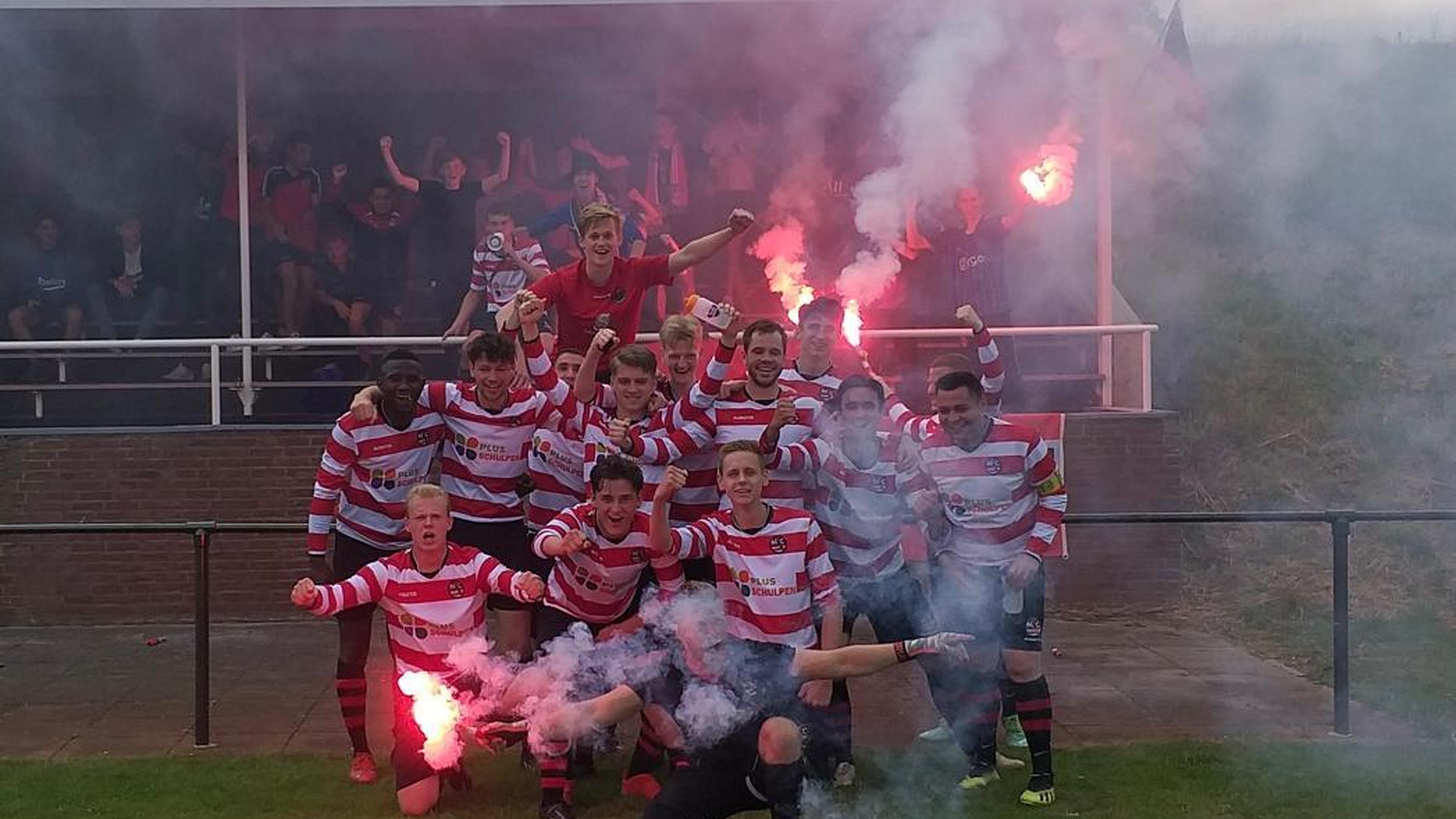 MBC’13 hard op weg naar vierde klasse: ‘Kunnen heel goed voetballen, maar als het vechtvoetbal wordt