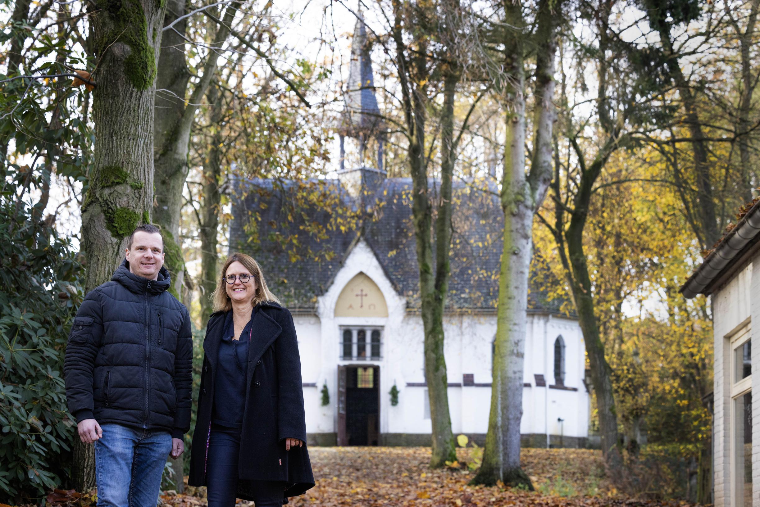 Half Nunhem in actie om bouwvallige kapel te redden, want kinderen worden hier nog steeds gedoopt me