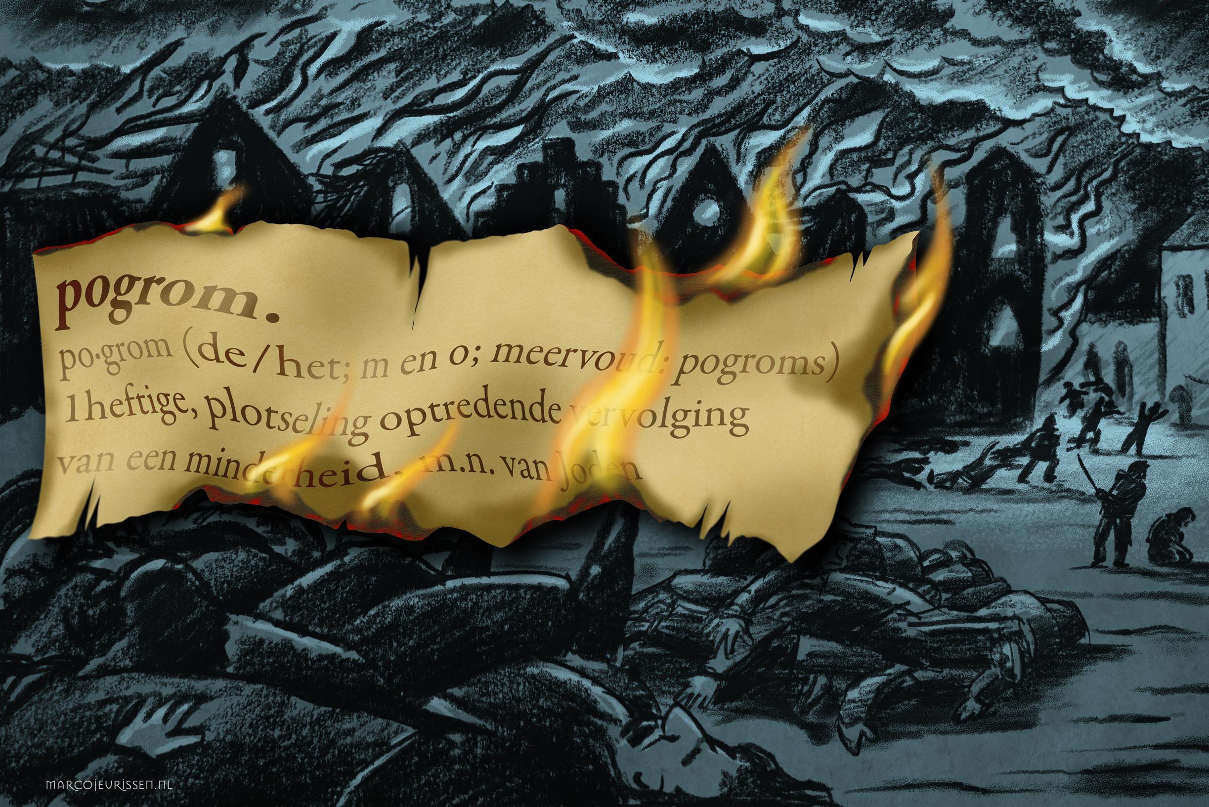 Beladen woorden na geweld in Amsterdam: maar wat is een pogrom? | De