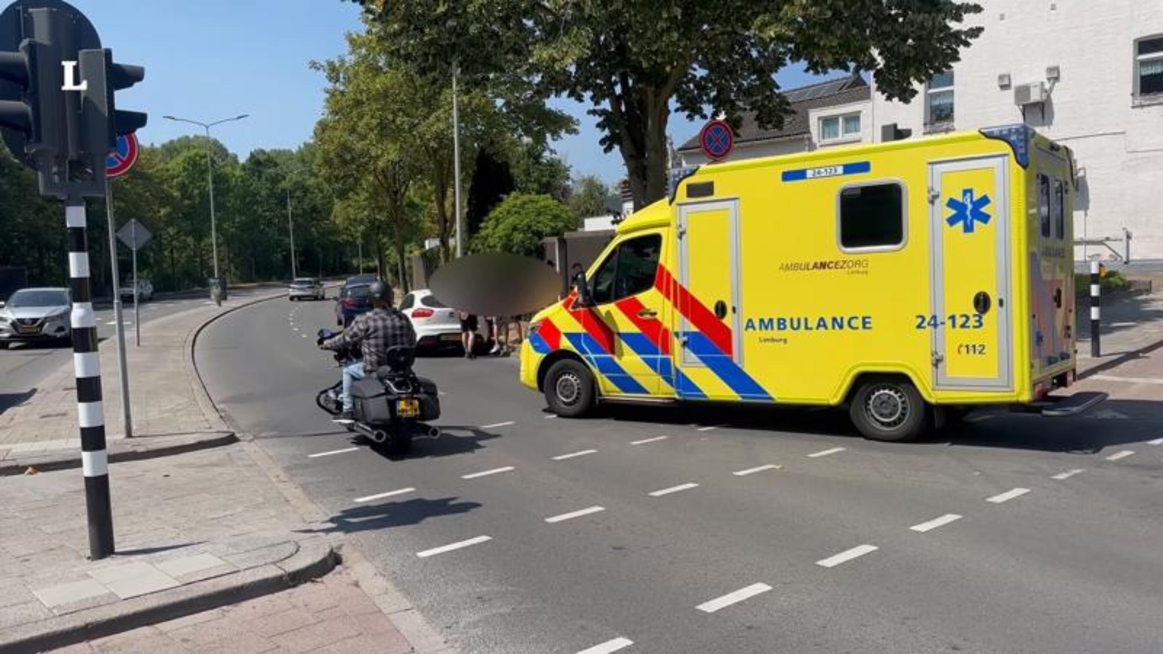 Fietser gewond na aanrijding met auto in Heerlen