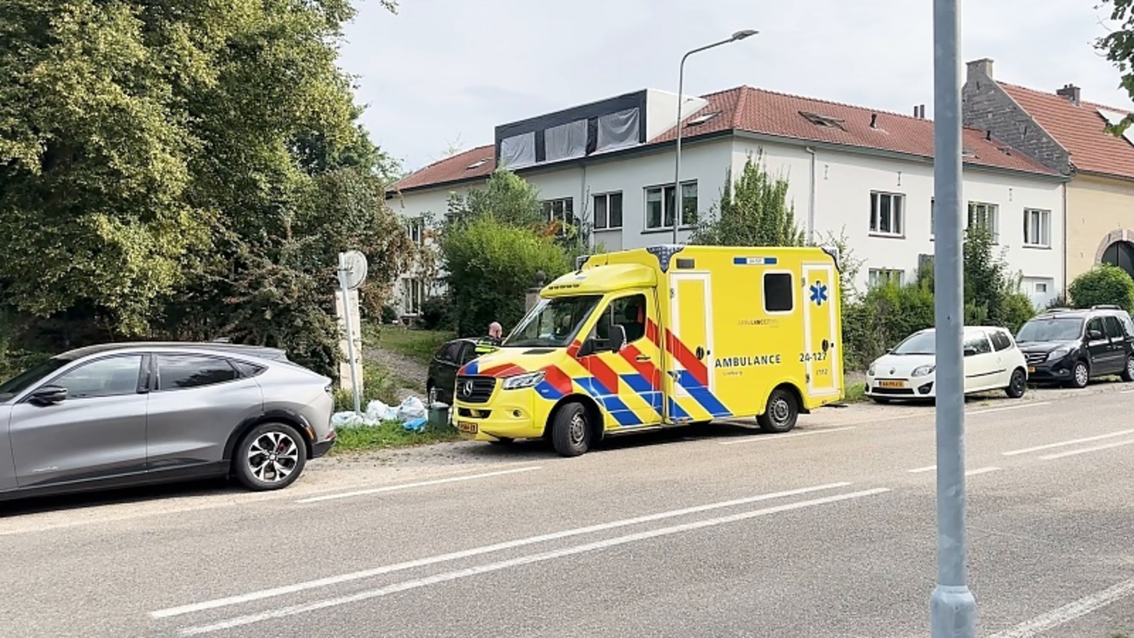 Fietser gewond na botsing met auto in Valkenburg