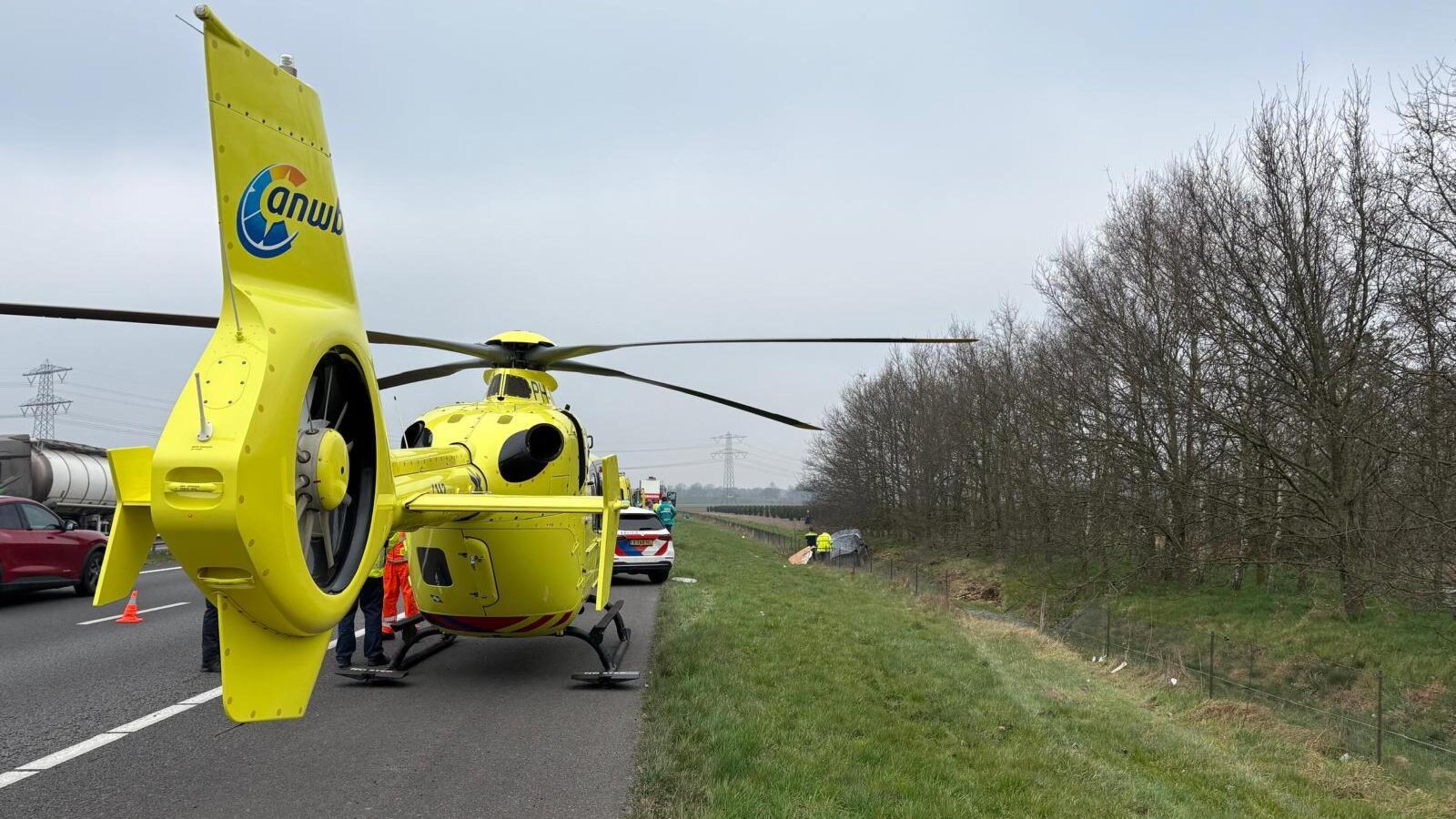 Persoon overleden bij verkeersongeval op A73 bij Grubbenvorst