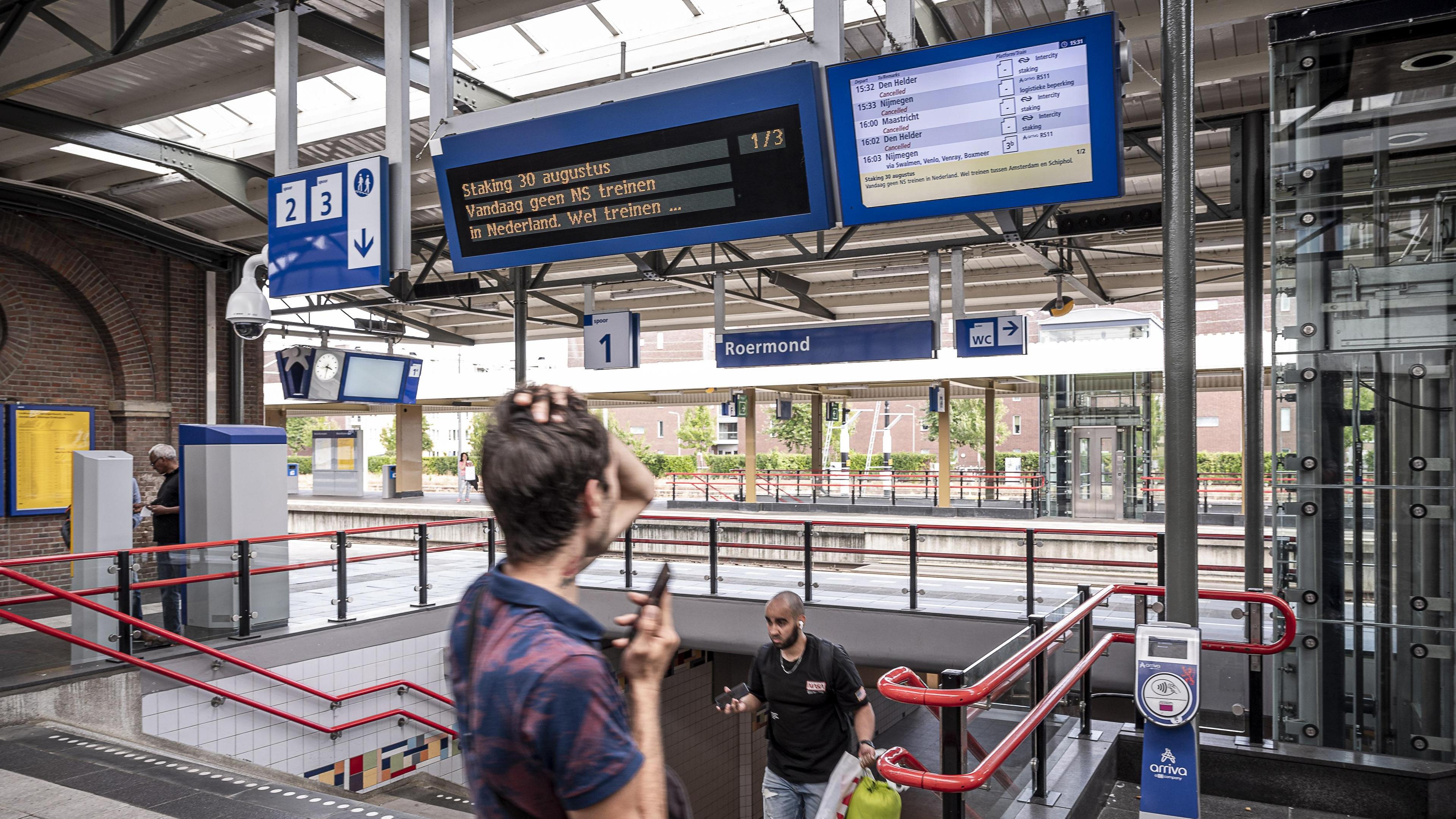 De NS-dienstregeling ligt vrijdag definitief plat in heel Nederland: Vijf vragen over de staking