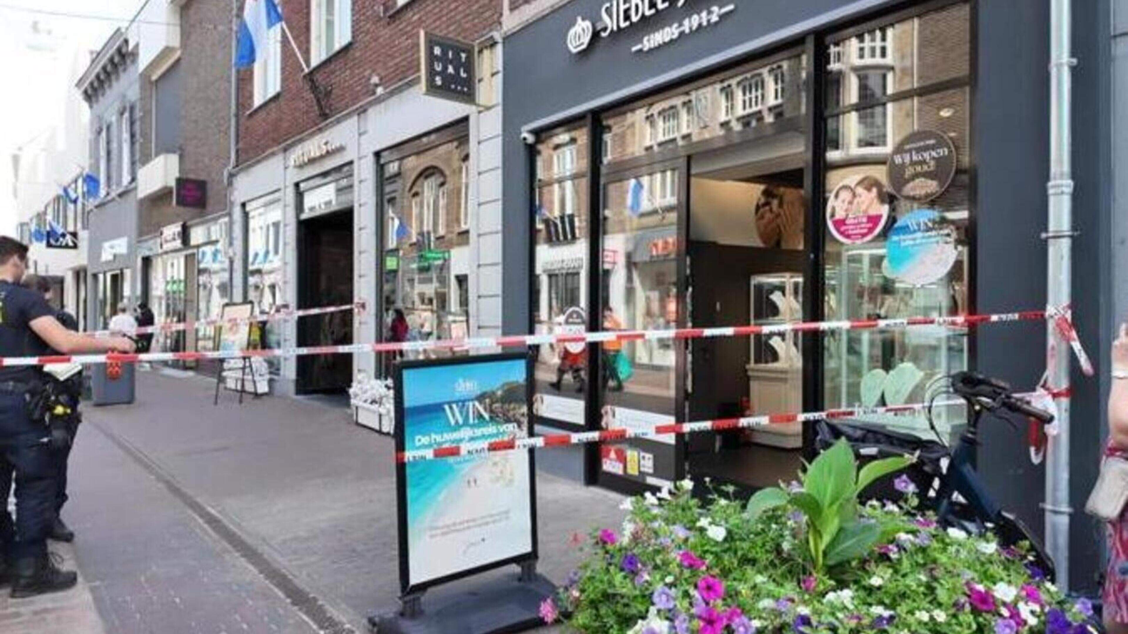 Overvaller (30) uit Duitsland die op klaarlichte dag juwelier in Roermond beroofde opgepakt