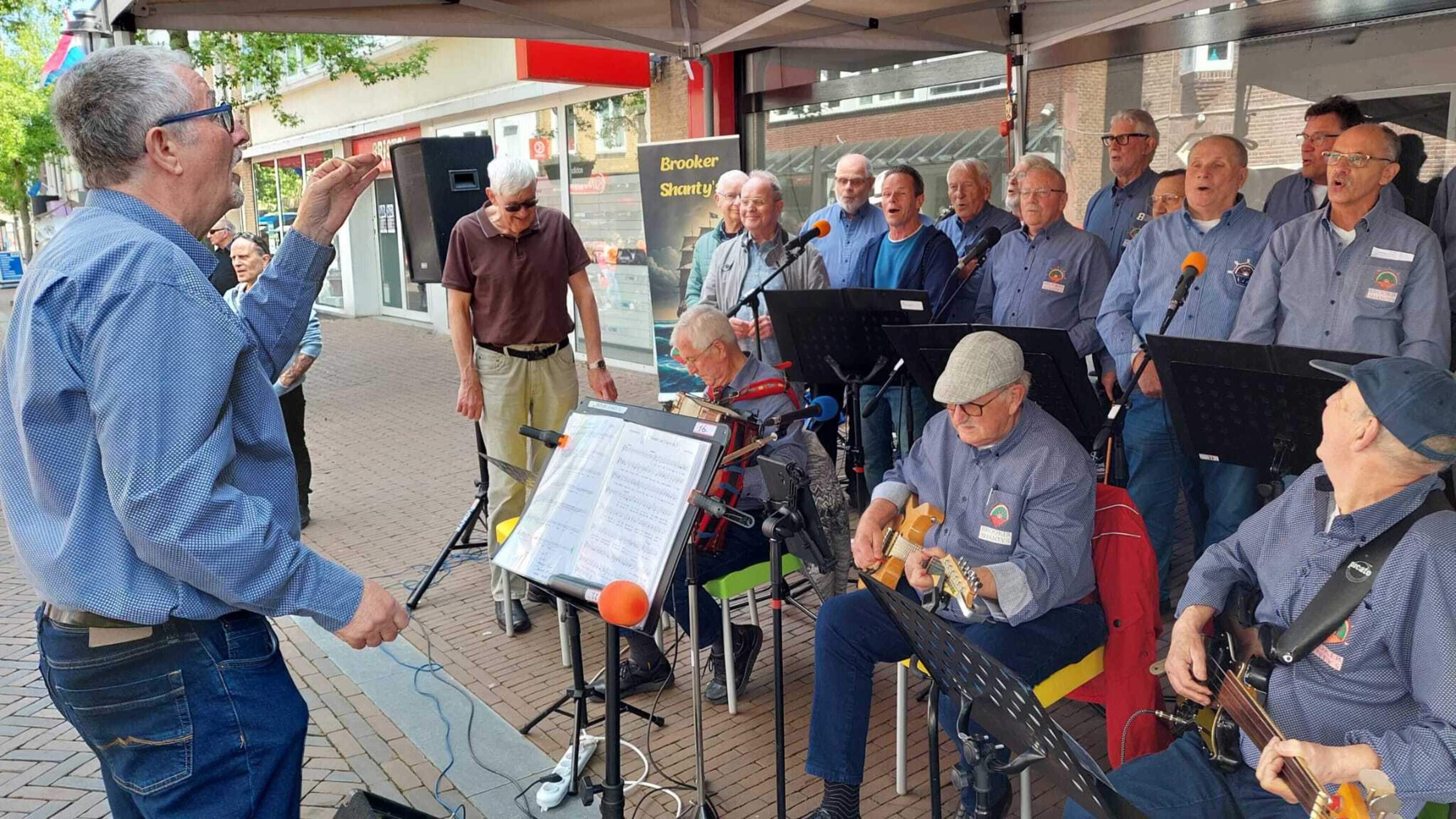 Brooker Shanty’s te gast bij Senioren Heerlen-Stad