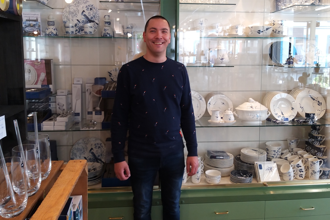 ‘Ik hou van een goed gedekte tafel, dat heb ik van thuis meegekregen’