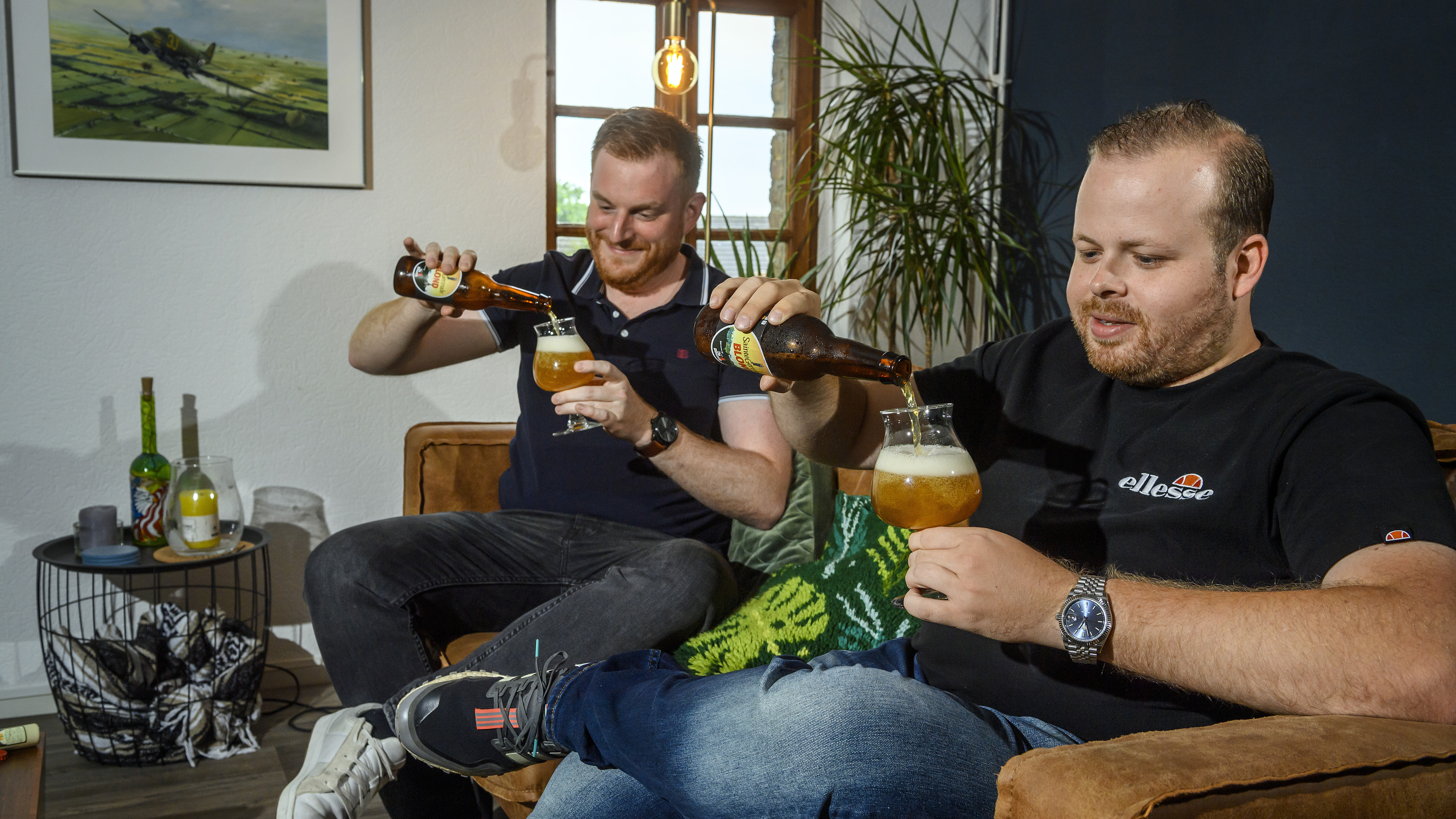 Proosten met Sainte Gertrude. Op het eerste biertje van Eijsden-Margraten