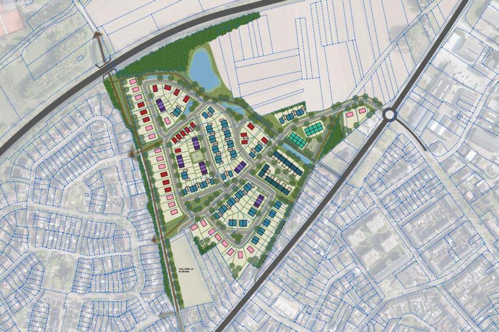Plan nieuwe woonwijk Middelveld III in Susteren gepresenteerd ...