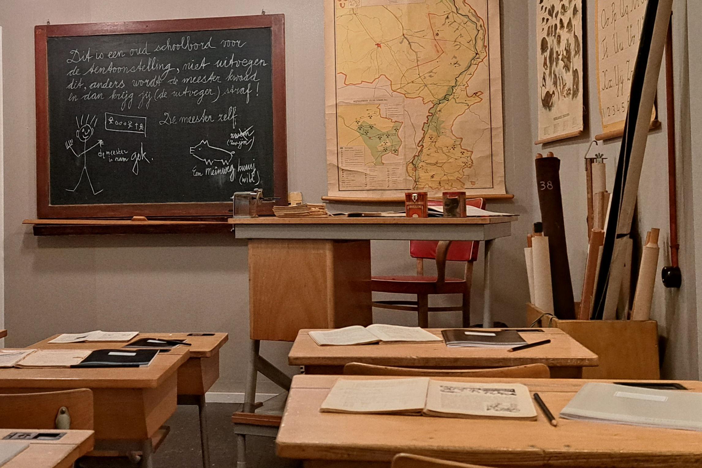 Tentoonstelling over onderwijs in de Roerstreek door de jaren heen