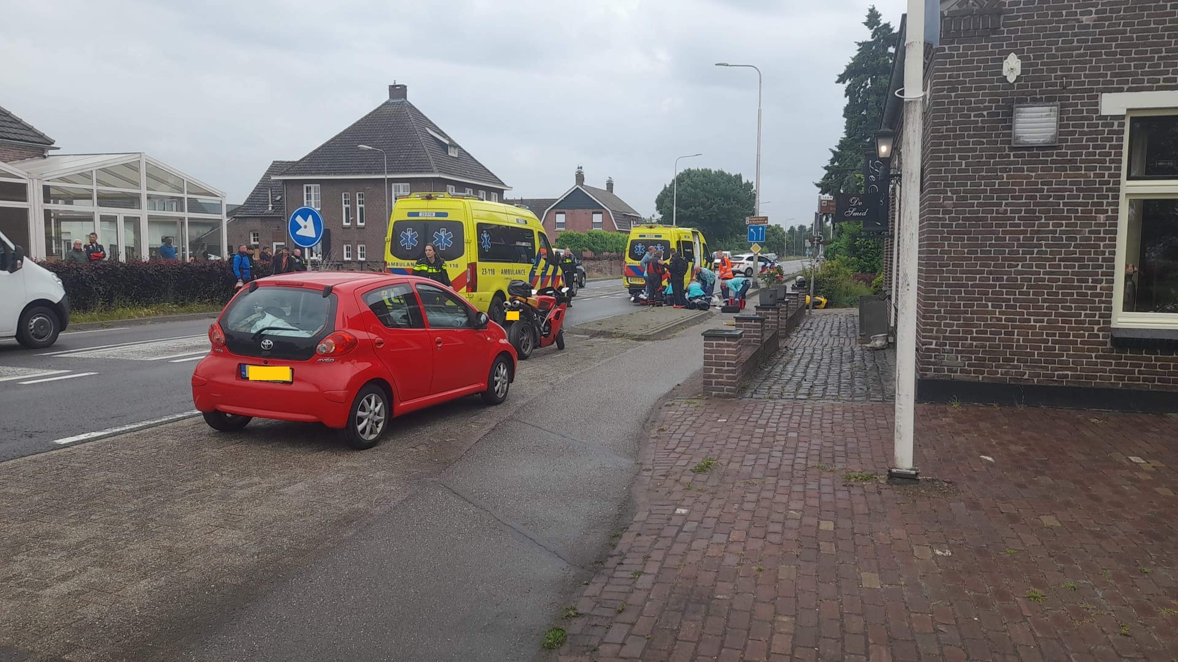 Motorrijder overlijdt na eenzijdig ongeval bij Wellerlooi