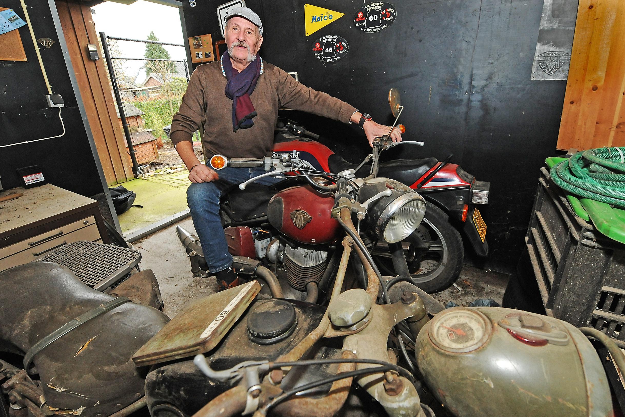 Jack uit Siebengewald rijdt al vijftien jaar ‘illegaal’ op motoren rond omdat die volgens de RDW nie