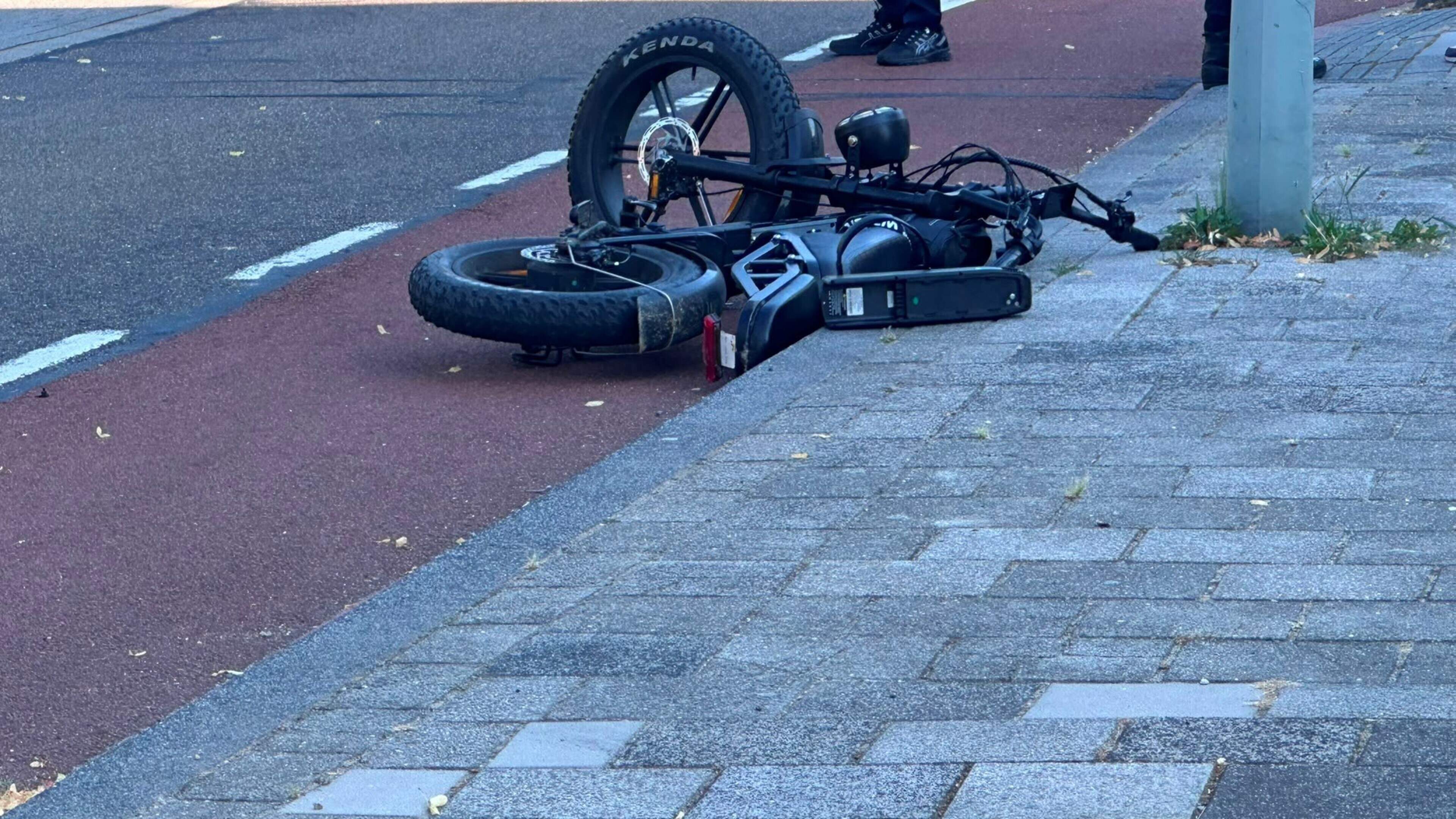 Fatbiker gewond na aanrijding met bus in Heerlen