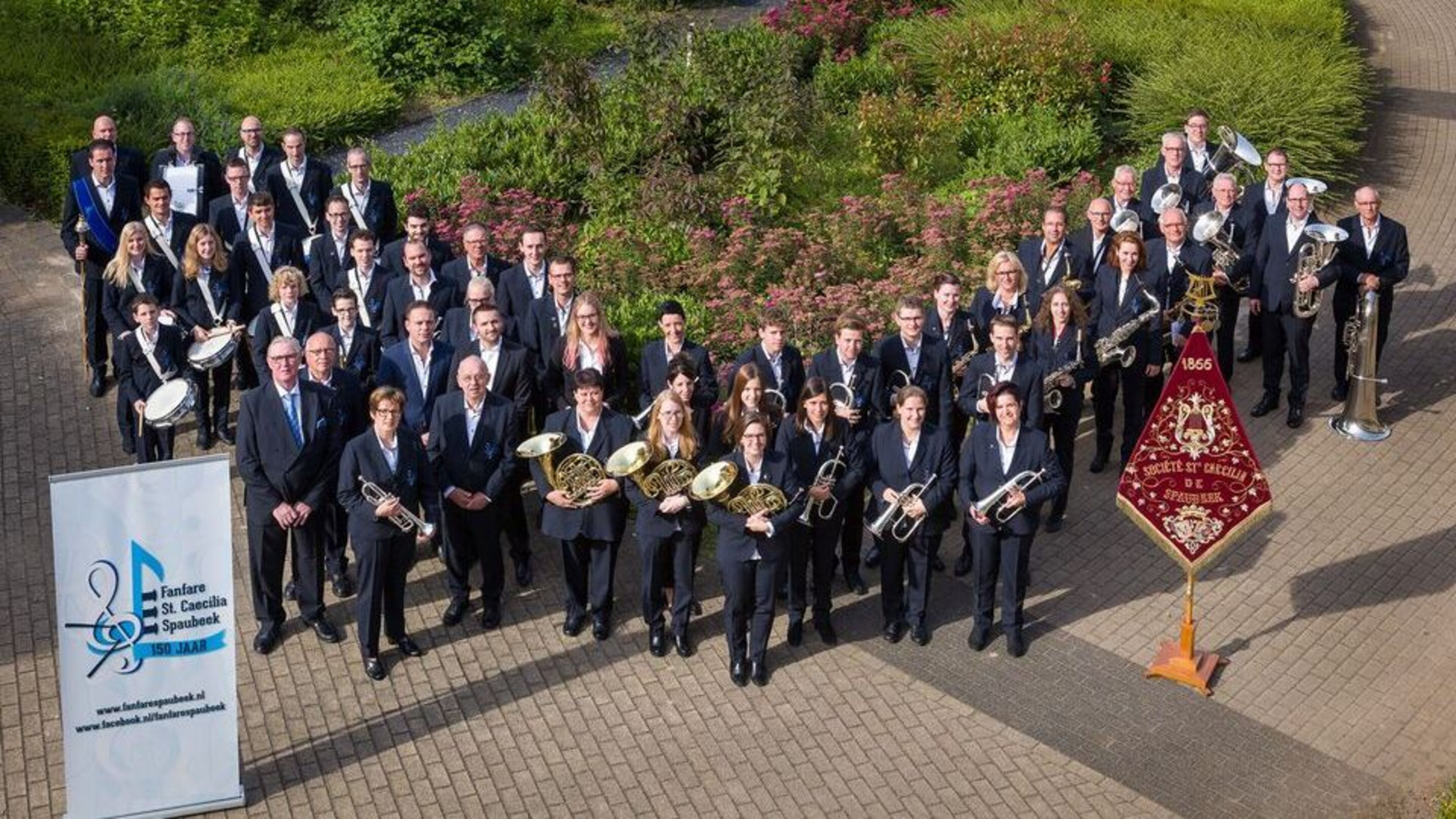 Potgrondactie fanfare Sint Caecilia Spaubeek