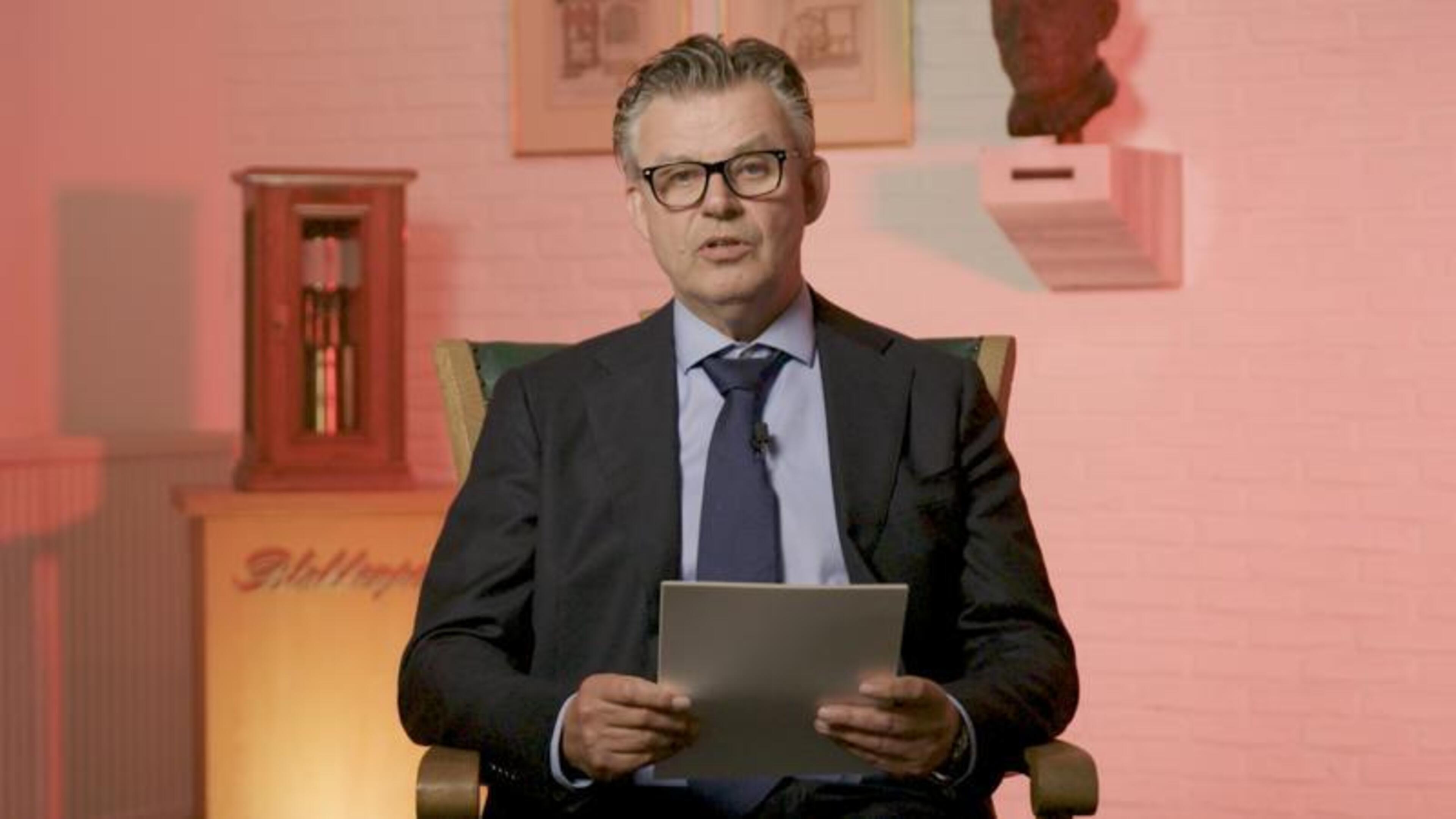 Troonrede De Koning bij Sappi in Maastricht