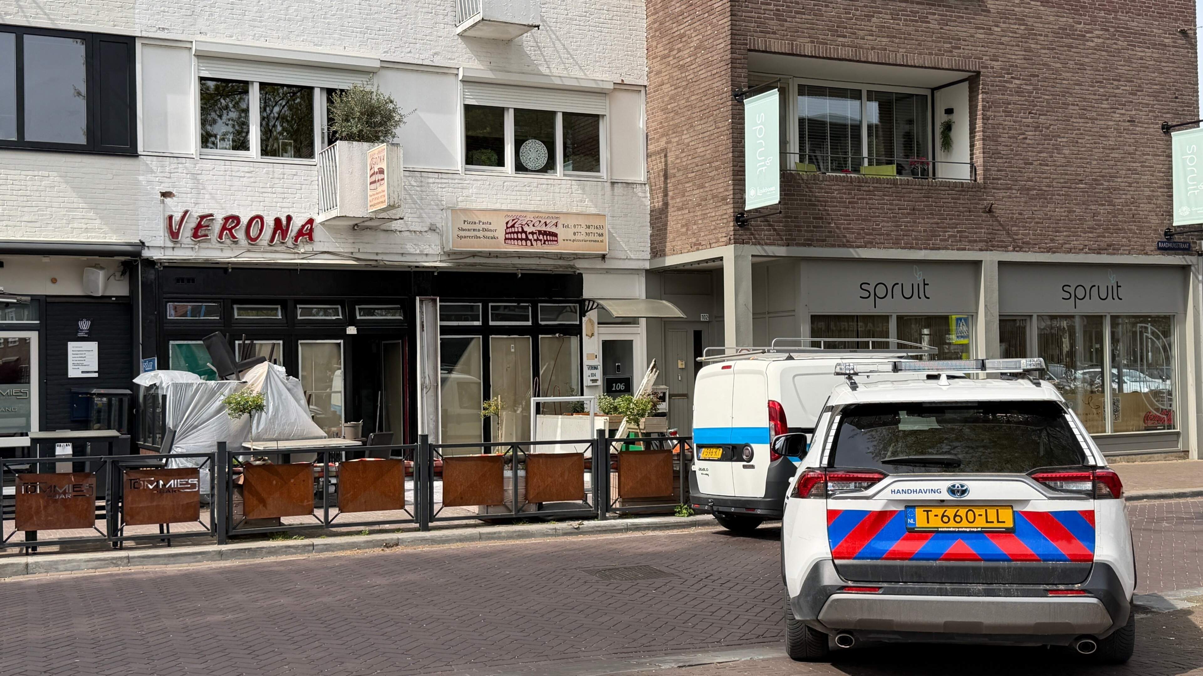 Cameratoezicht bij pand pizzeria Panningen beëindigd; gemeente blijft alert op mogelijke nieuwe drei