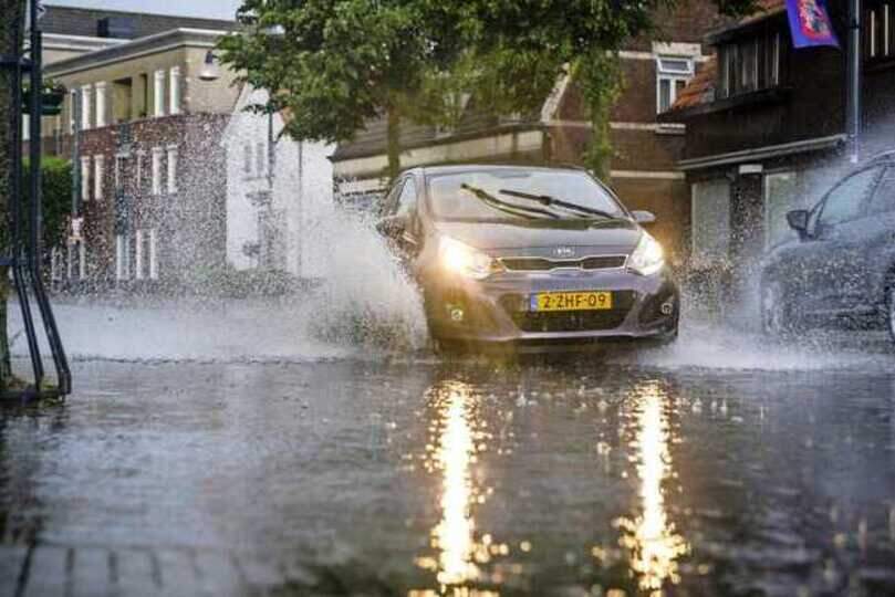 Zomers warm tot 27 graden, maar in de middag onweersbuien met veel ...