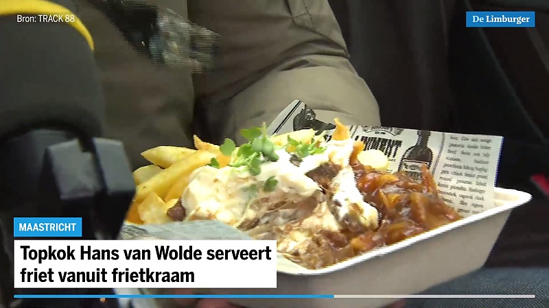 Gekkenhuis rond ‘culinaire friet’ van topkok Hans van Wolde: ‘We gaan de komende weken door Limburg 