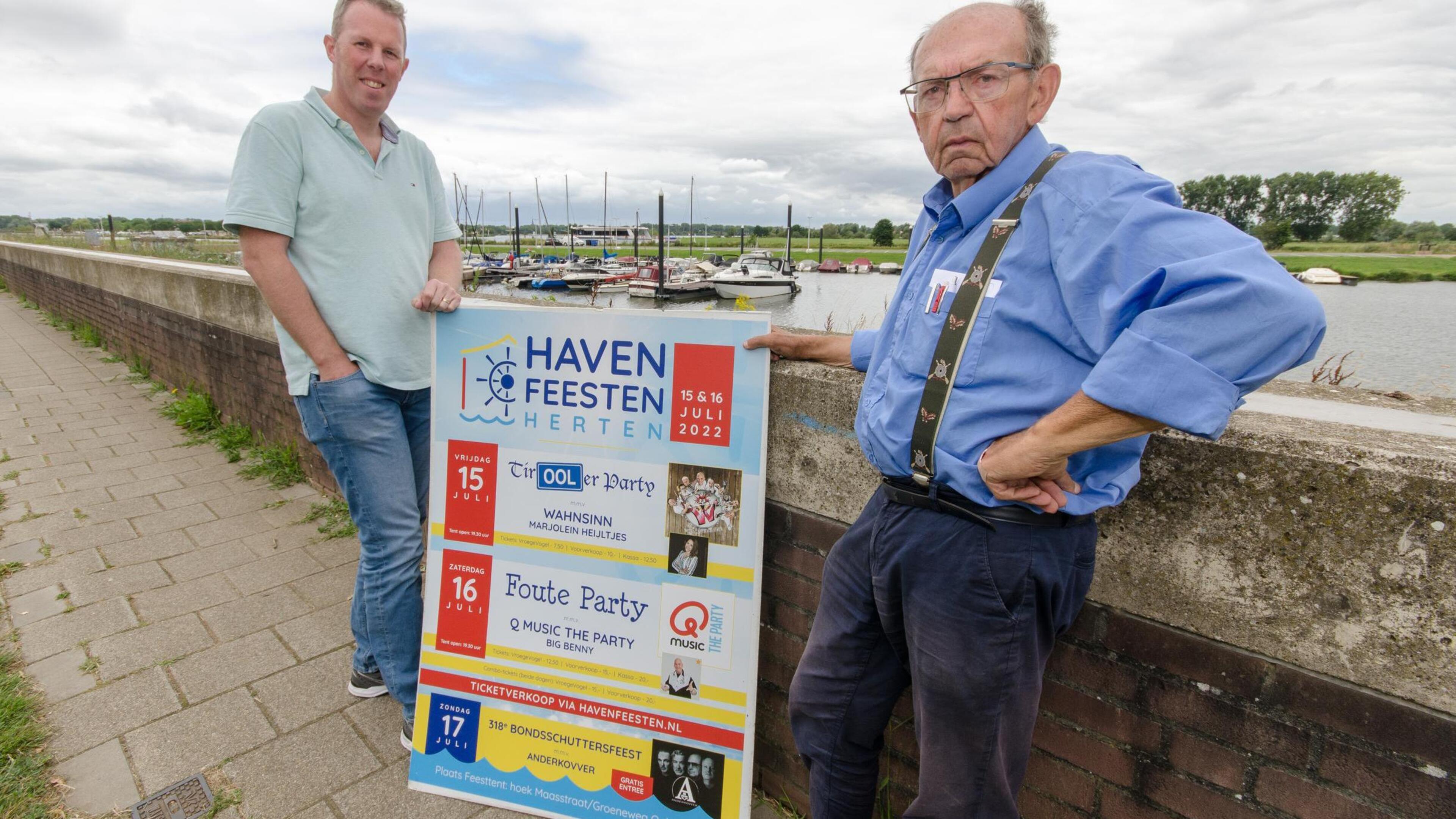 Havenfeesten in Herten: muziek, gezelligheid en schuttersfeest op steenworp afstand van de Maas