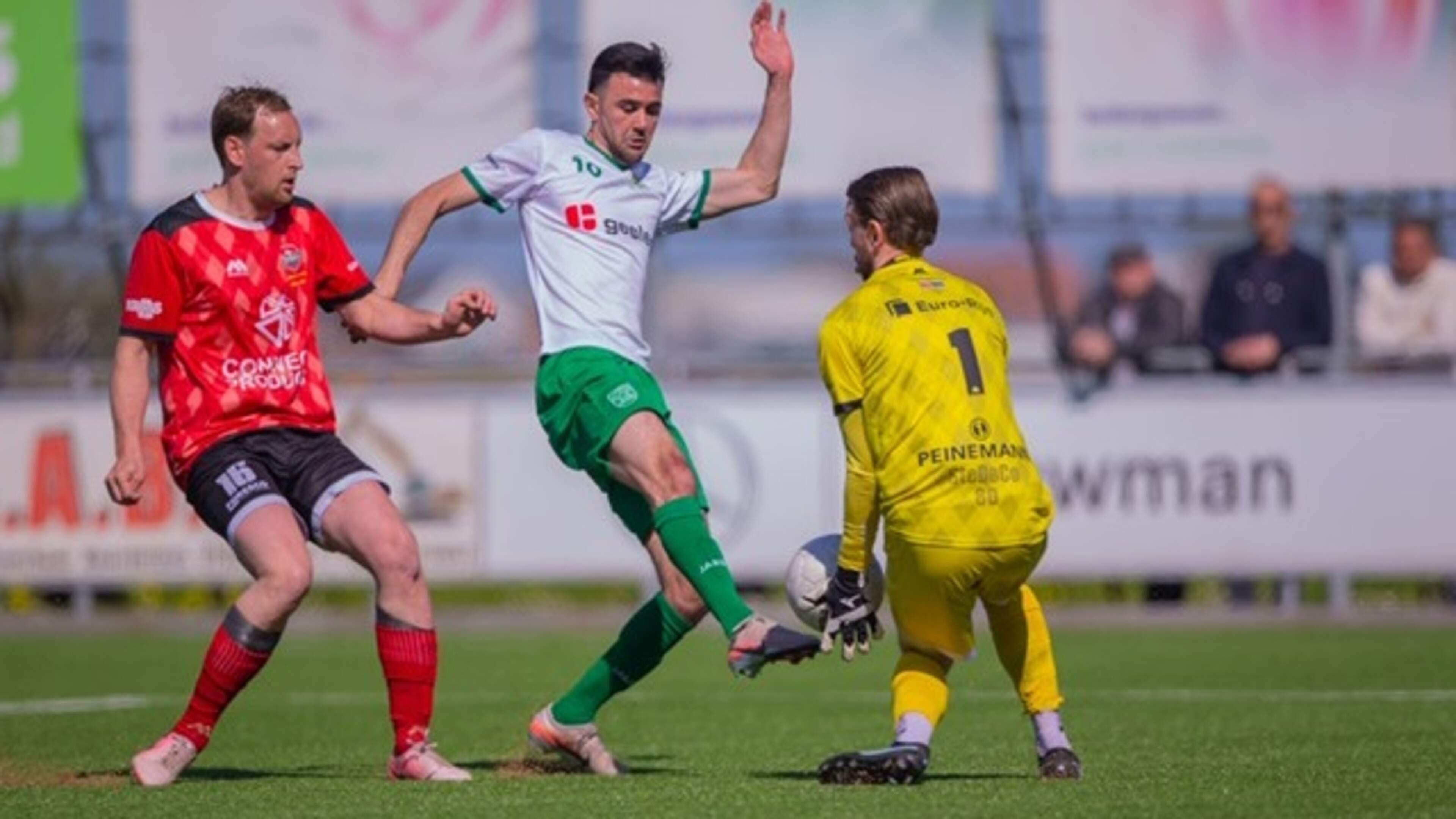 Pijnlijke tik voor Groene Ster: cruciaal duel bij SteDoCo kansloos verloren