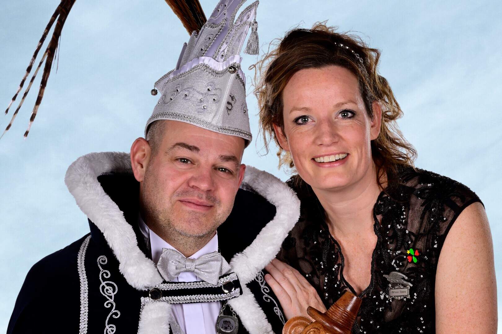 Sander van de Venn treedt als prins van de Erdmennekes uit Bergen in de ...
