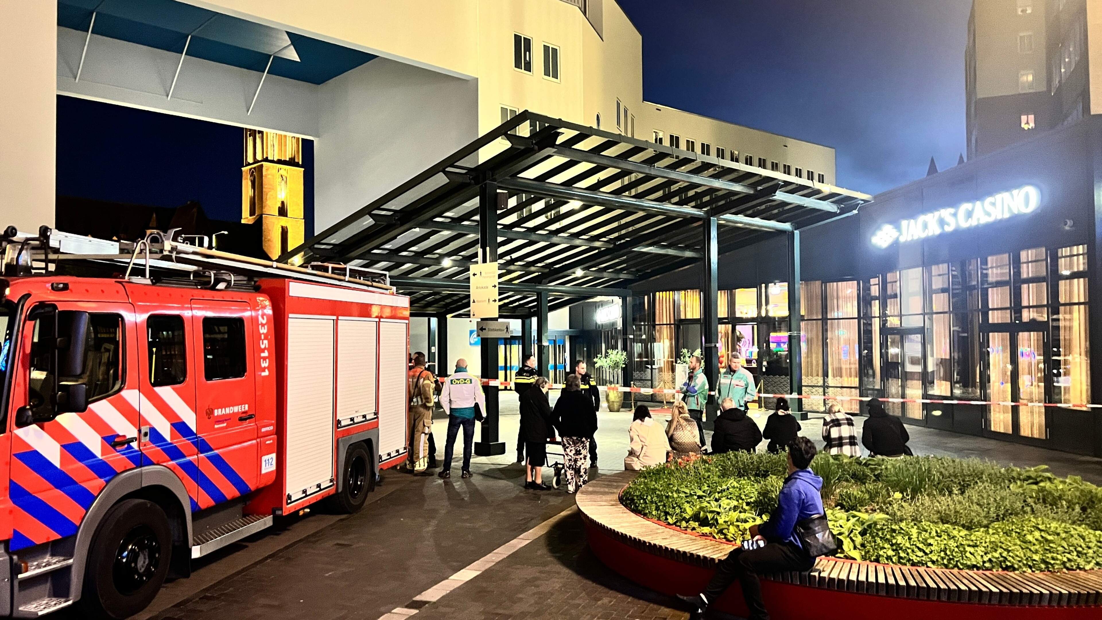 Casino in Roermond ontruimd vanwege hinderlijke lucht