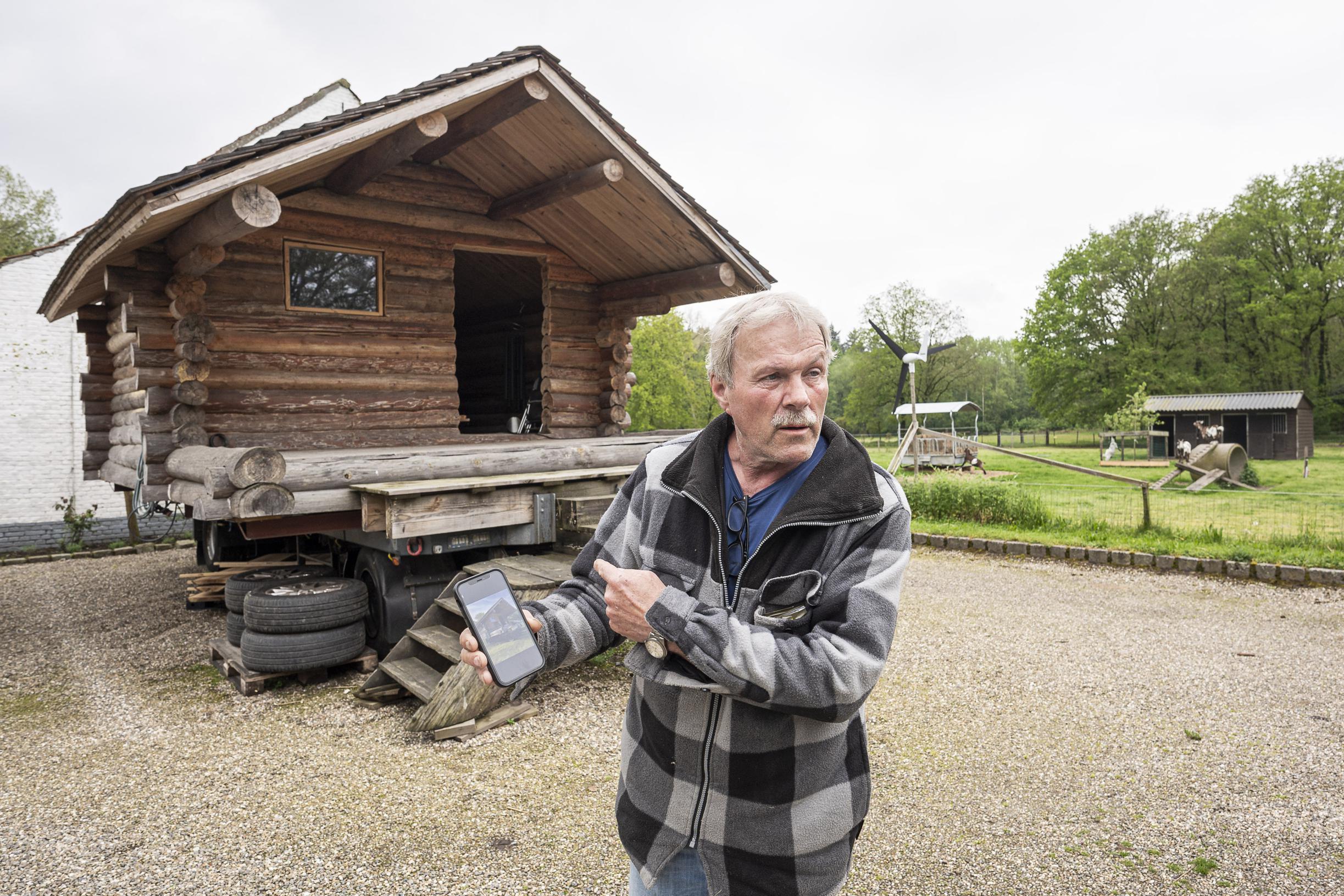 Hoogoplopend conflict tussen ‘getreiterde’ Erik en gemeente om blokhut die weg moet: ‘Niks mag. Wat 