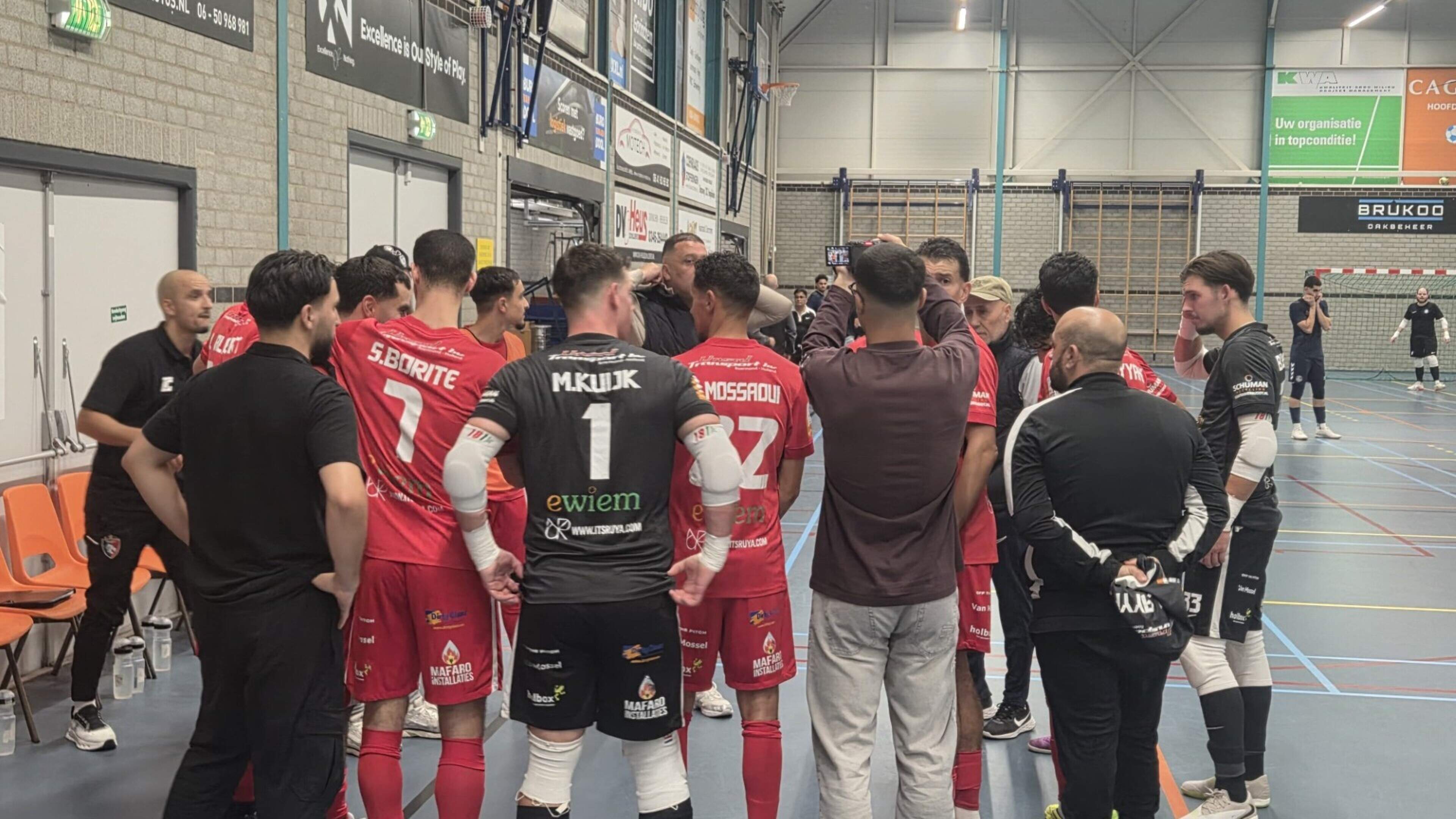 Tigers Roermond wint ook zijn vijfde duel, Ayoub Boukhari scoort vier keer