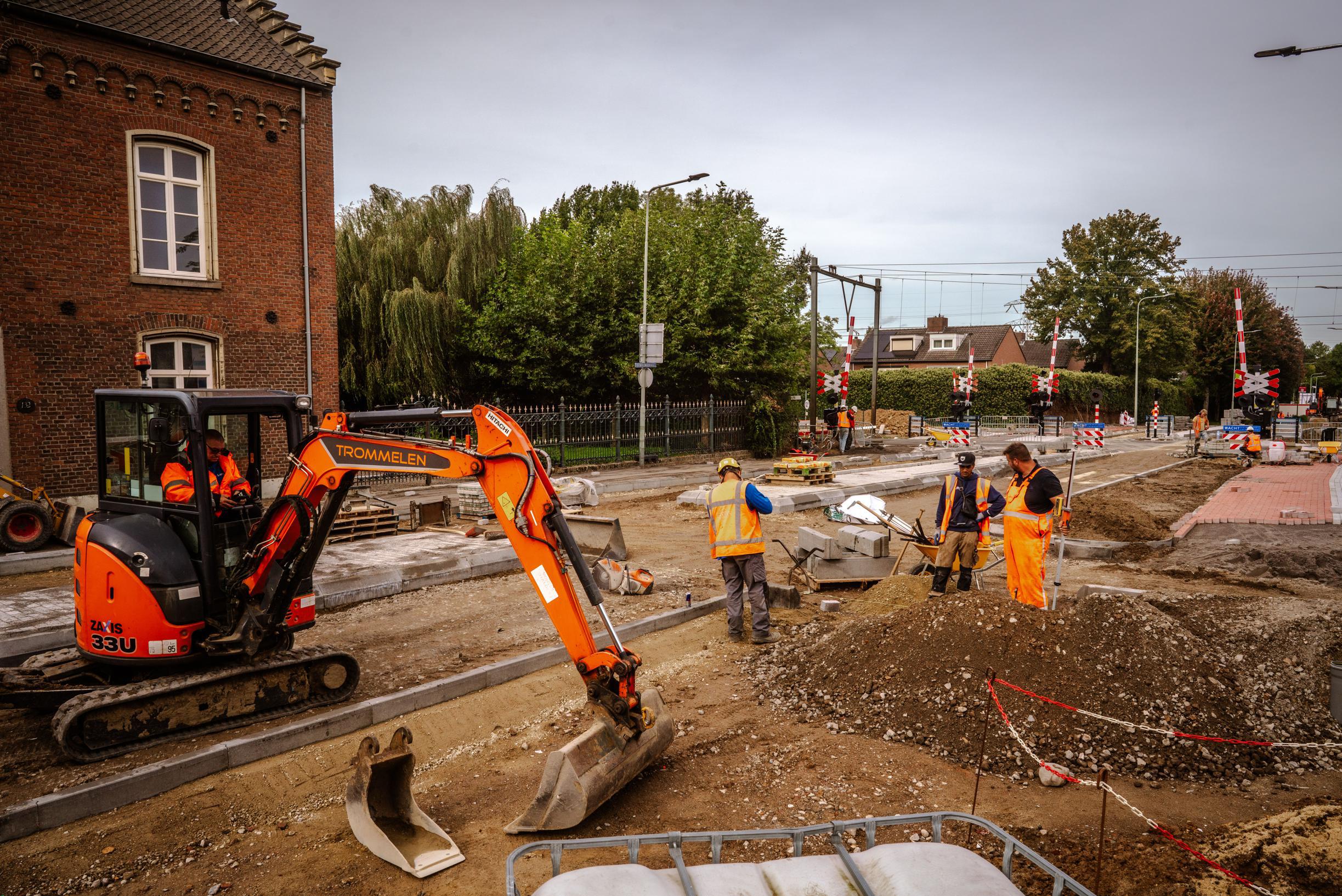 Stationstraat in Beek al zes weken dicht, maar daar blijft het niet bij: nieuwe afsluiting