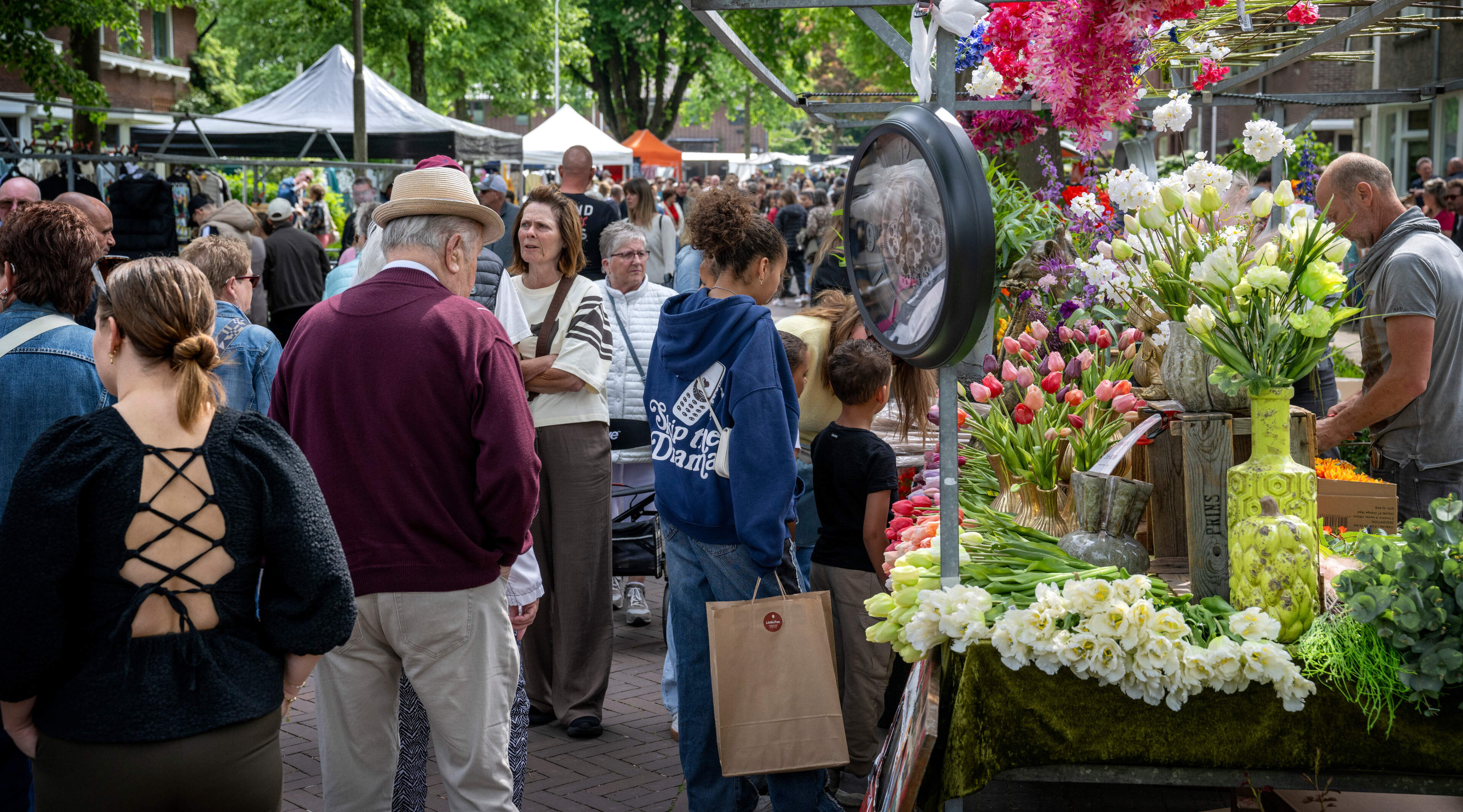 Jaarmarkt Terwinselen als gezinsuitje: ‘Na de tekening van mijn zoontje Kevin is dit het mooiste moe
