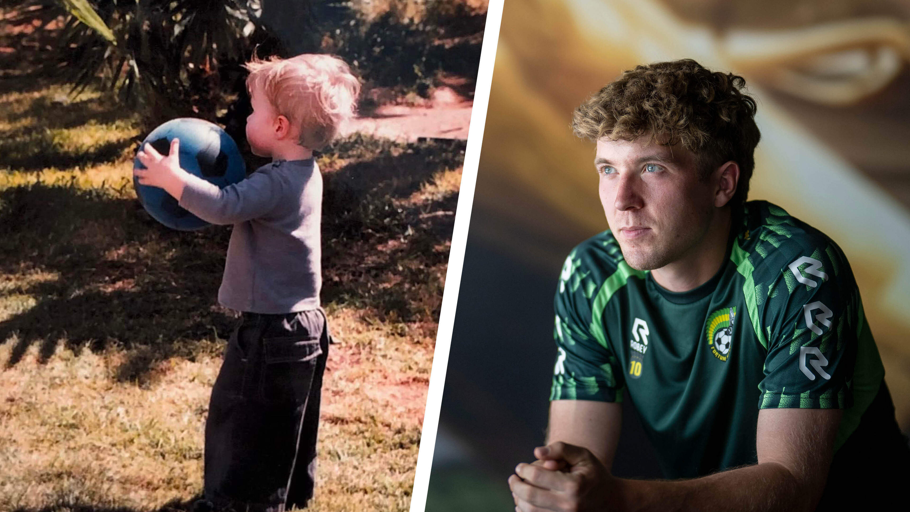 Fortunees Ole Romeny kijkt in moeilijke tijden naar een kinderfoto van zichzelf: ‘Want ik doe dit oo