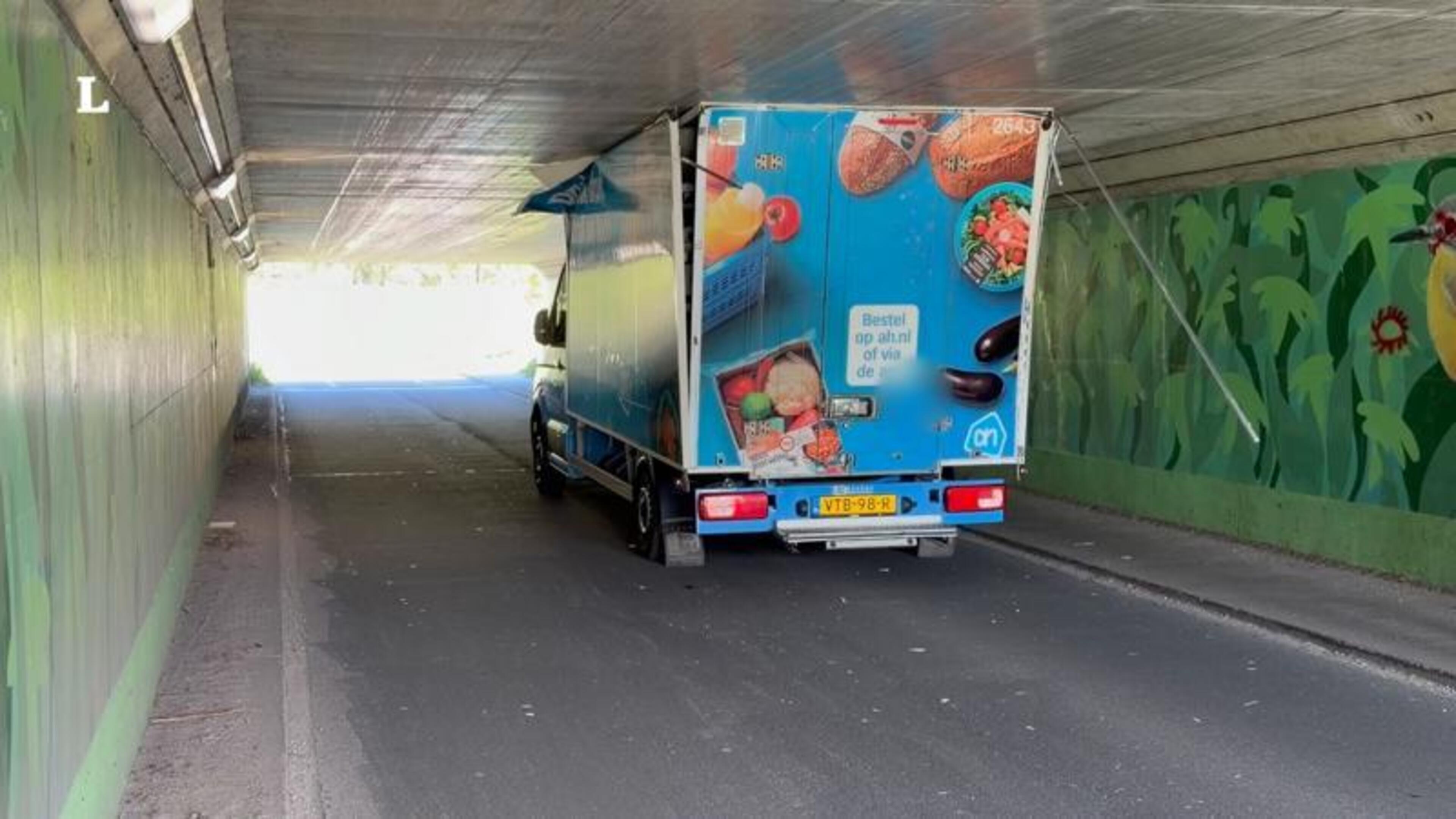 En weer gaat het mis bij viaduct A2 in Gronsveld