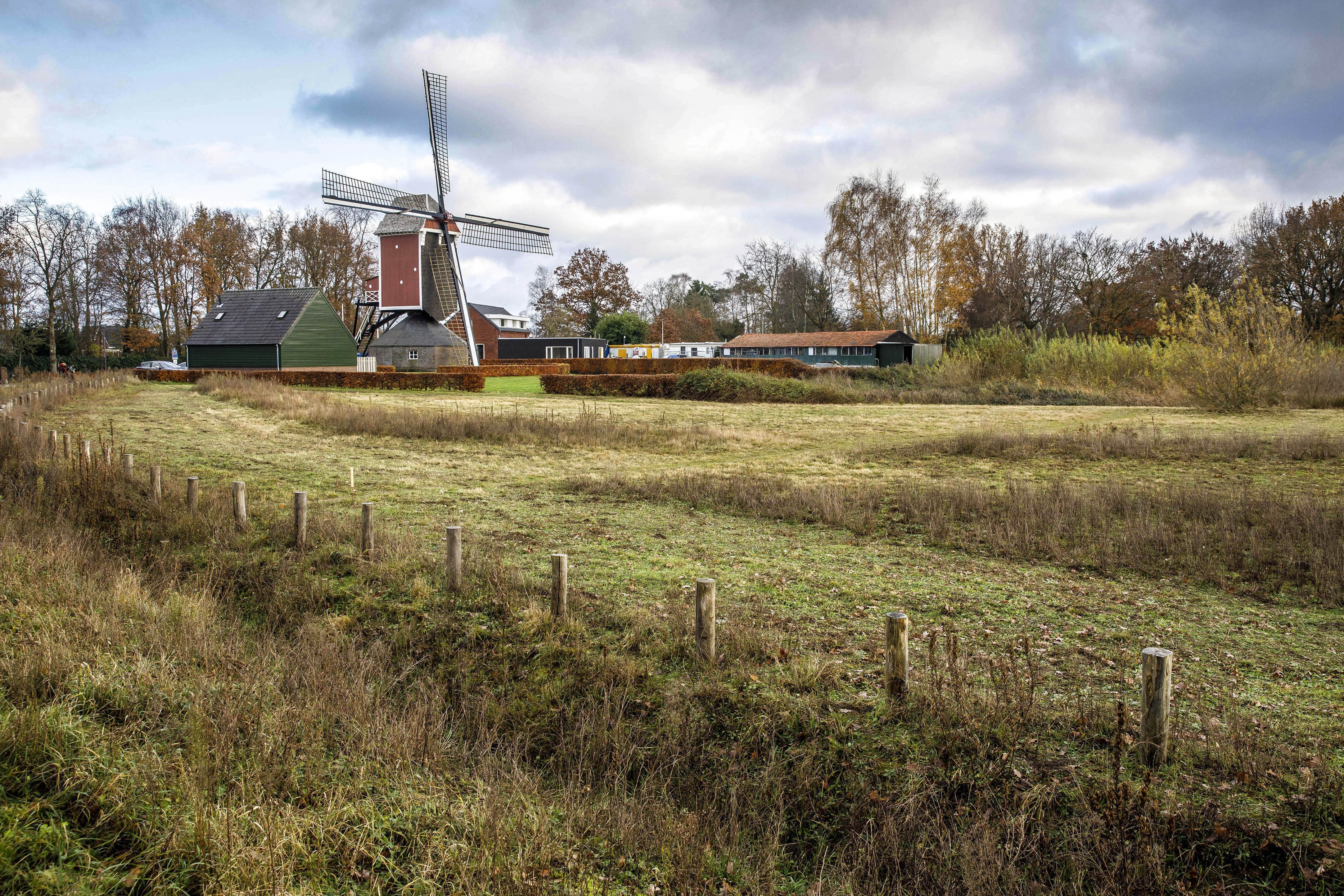 Eeuwenoude molen houdt woningbouw in Beegden tegen