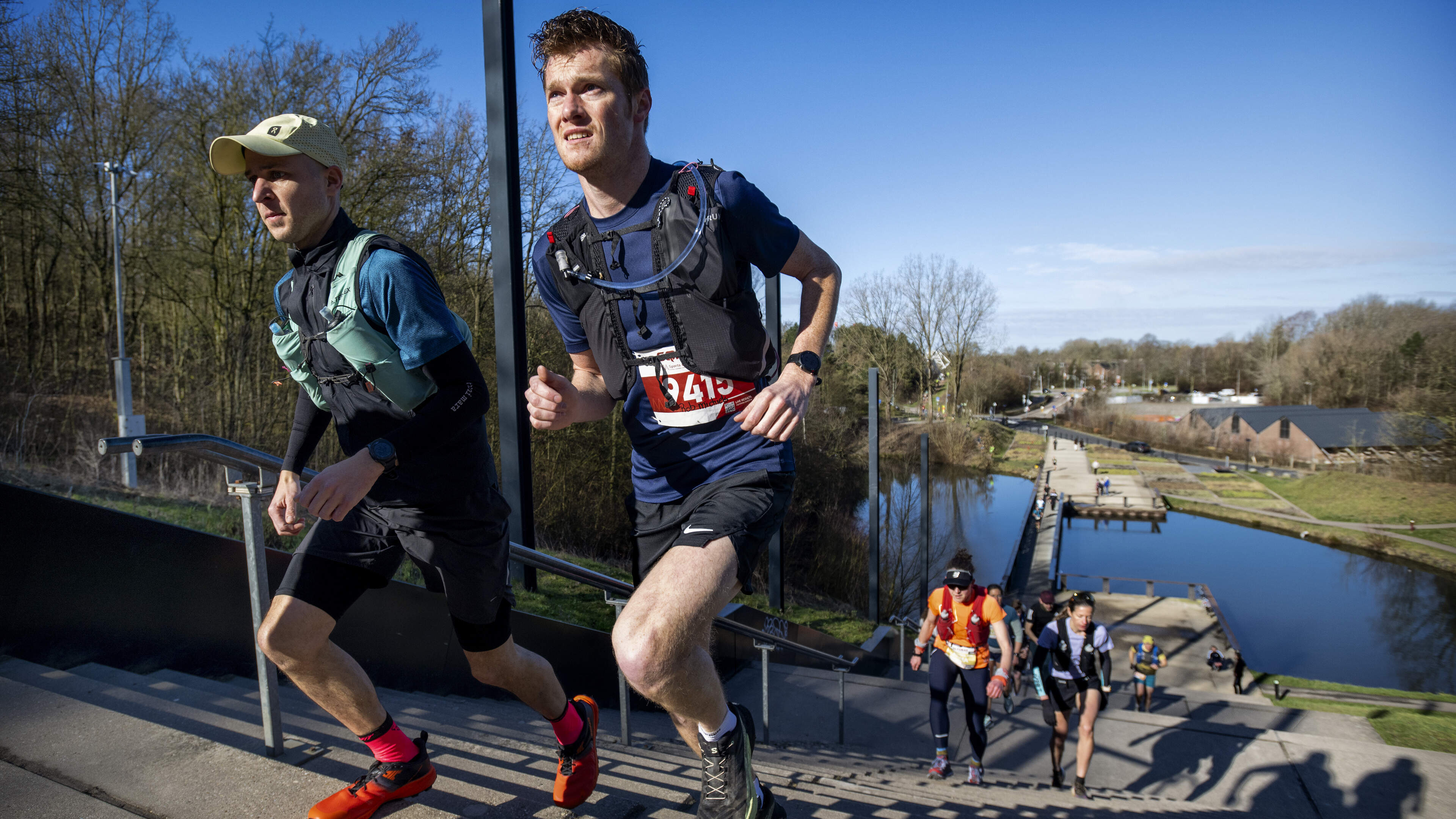 Geen sneeuwgarantie meer, maar modder is wel een zekerheidje bij de Hivernaltrail in Landgraaf: ‘Lek