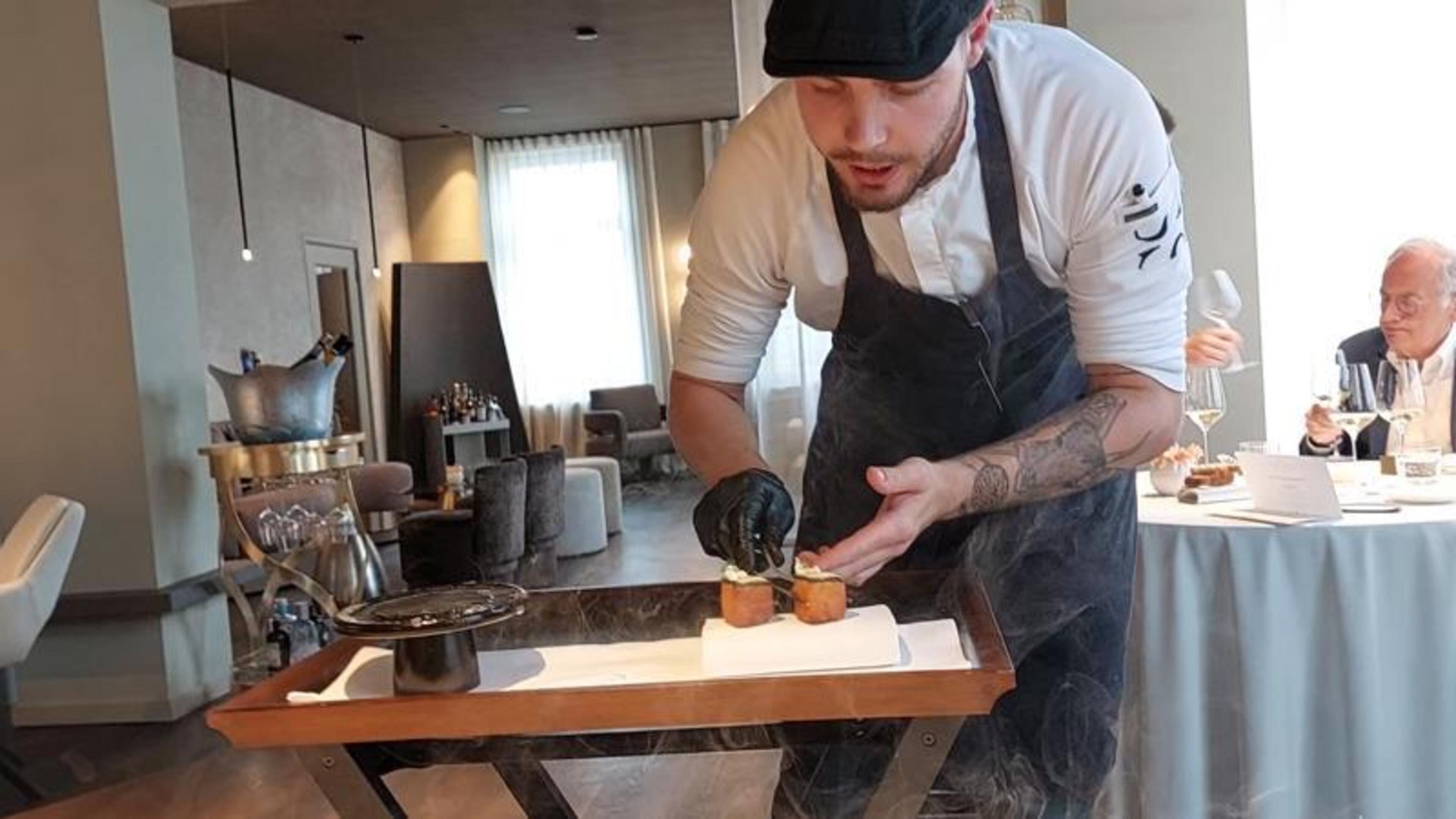 Filmpje voor de restaurantrubriek