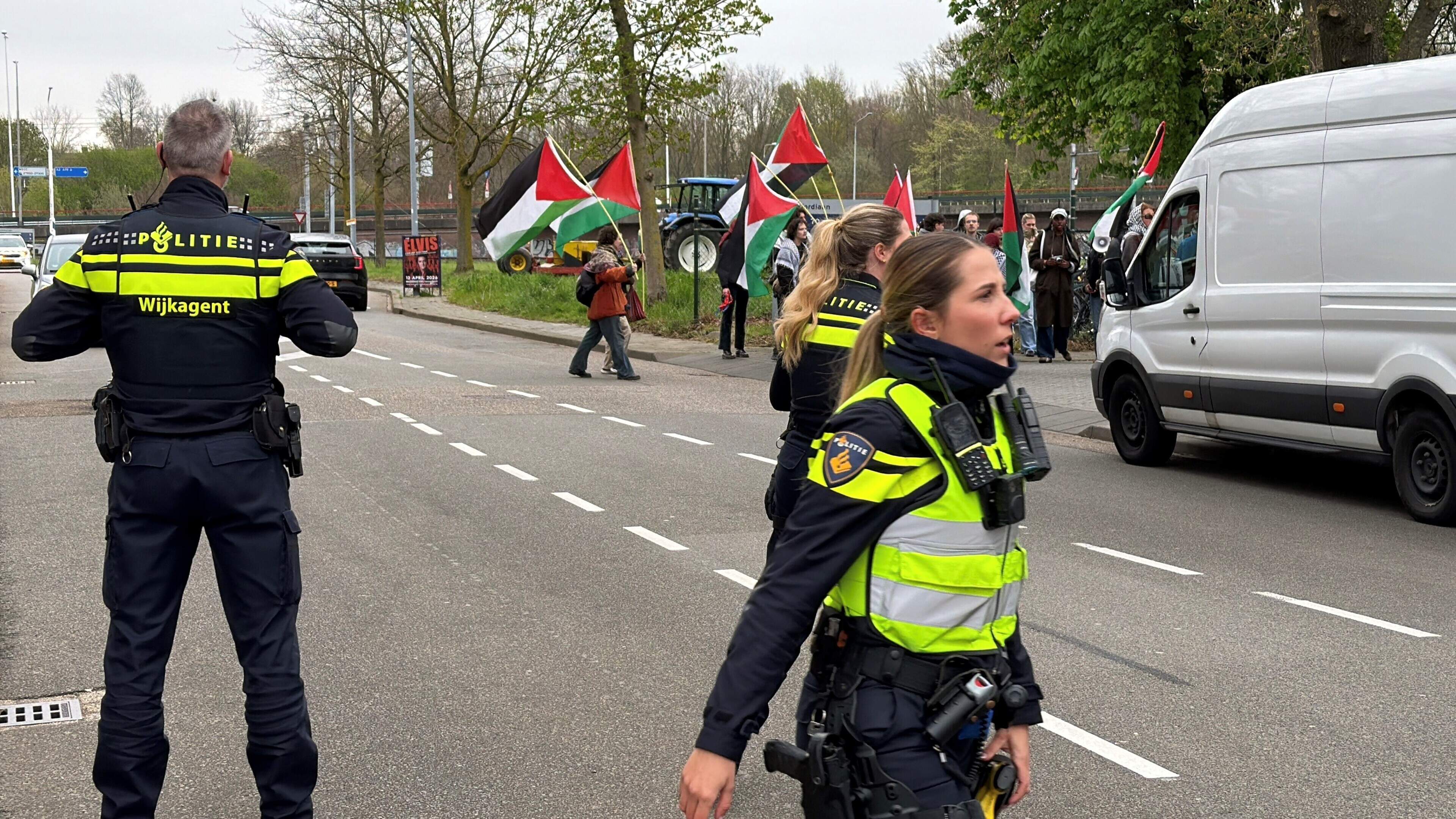 Pro-Palestijnse activisten bezetten universiteitsgebouw Maastricht