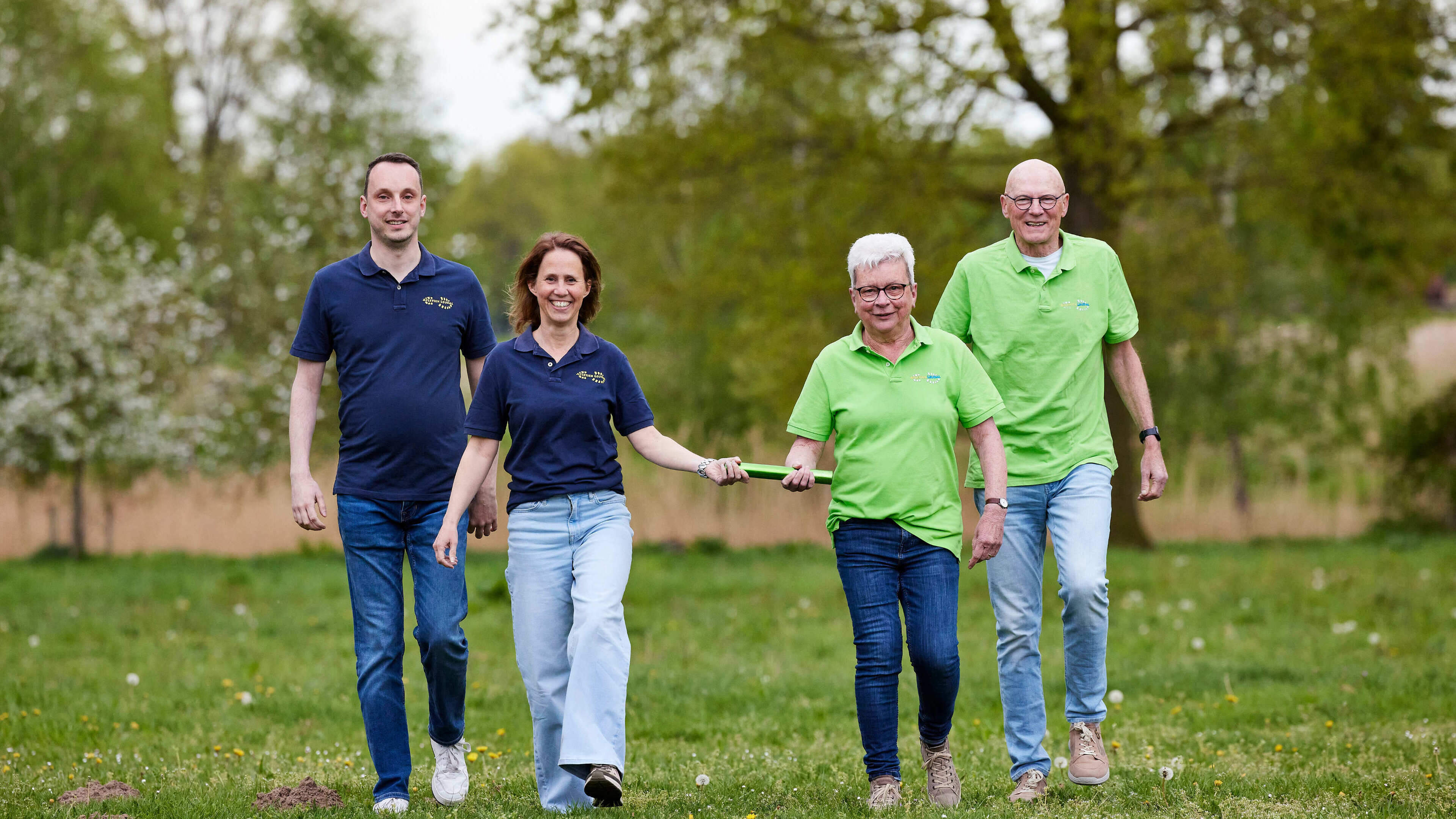 Nieuwe generatie staat in de startblokken om het organisatiestokje van de wandelvierdaagse en rolsto