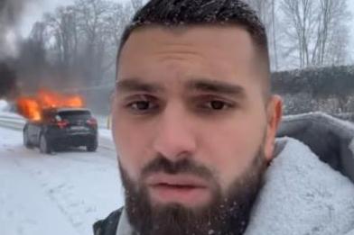 Range Rover van vrouw rapper Kosso in vlammen op in Hulsberg | De Limburger
