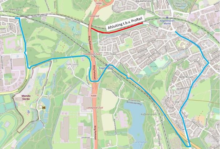 Torenstraat in Eygelshoven vanaf maandag 7 november tijdelijk afgesloten voor verkeer