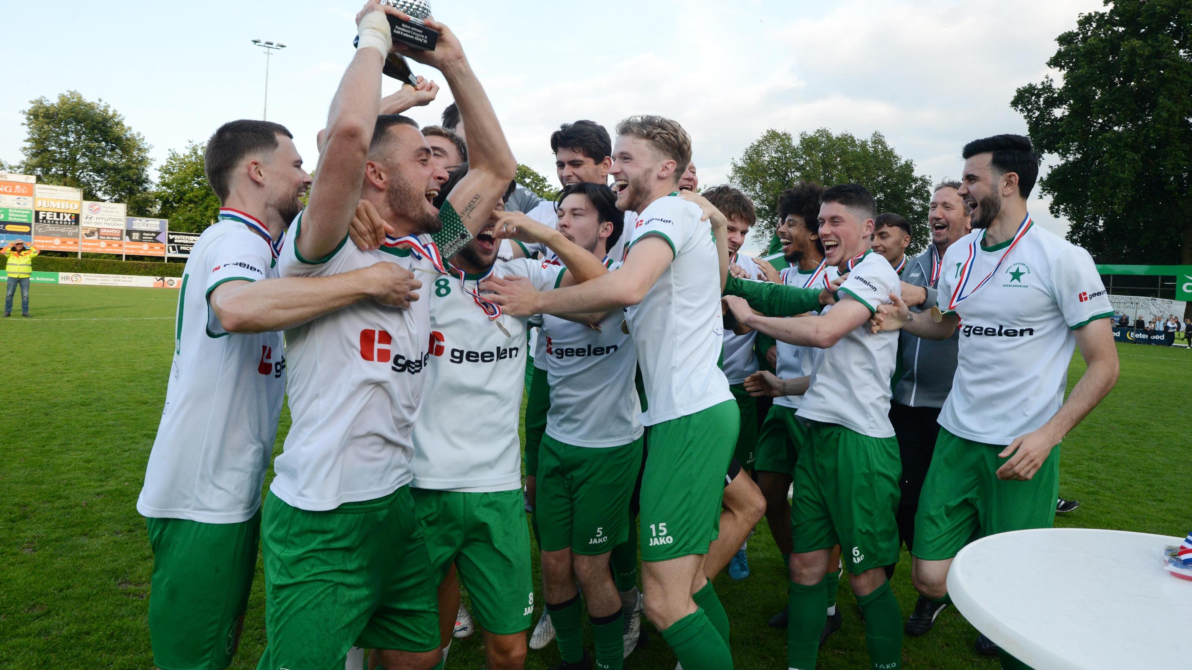 Mark Voss is de held, Groene Ster pakt beker na strafschoppen