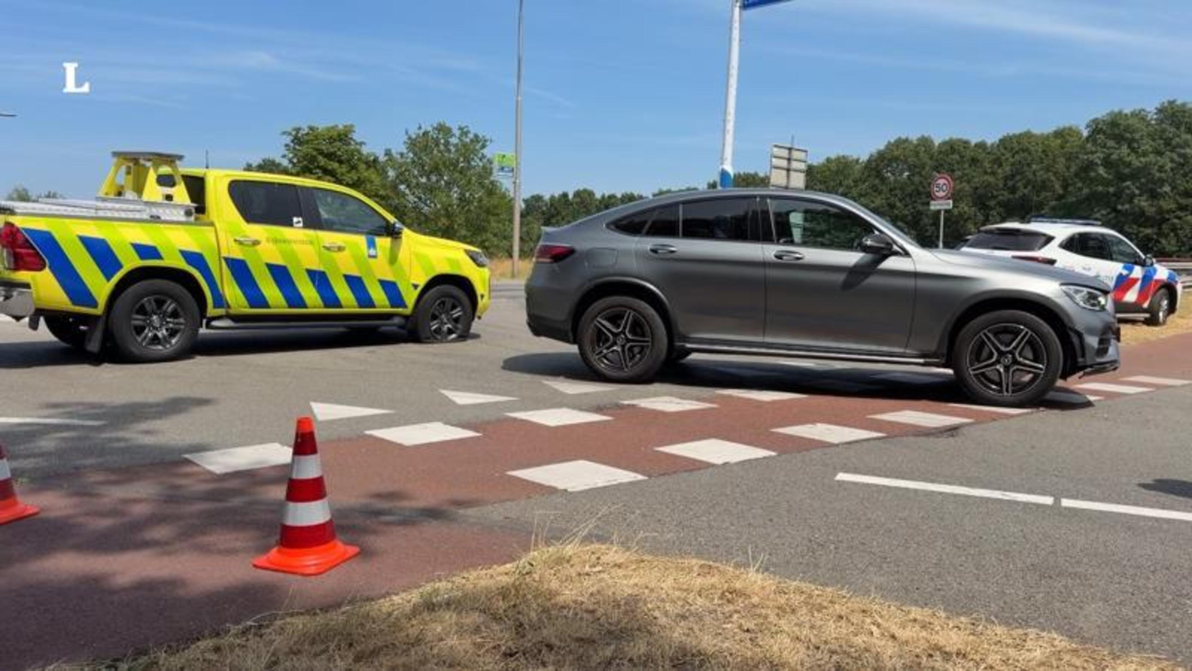 Scooterrijder gewond bij aanrijding op toerit naar A2 in Maastricht