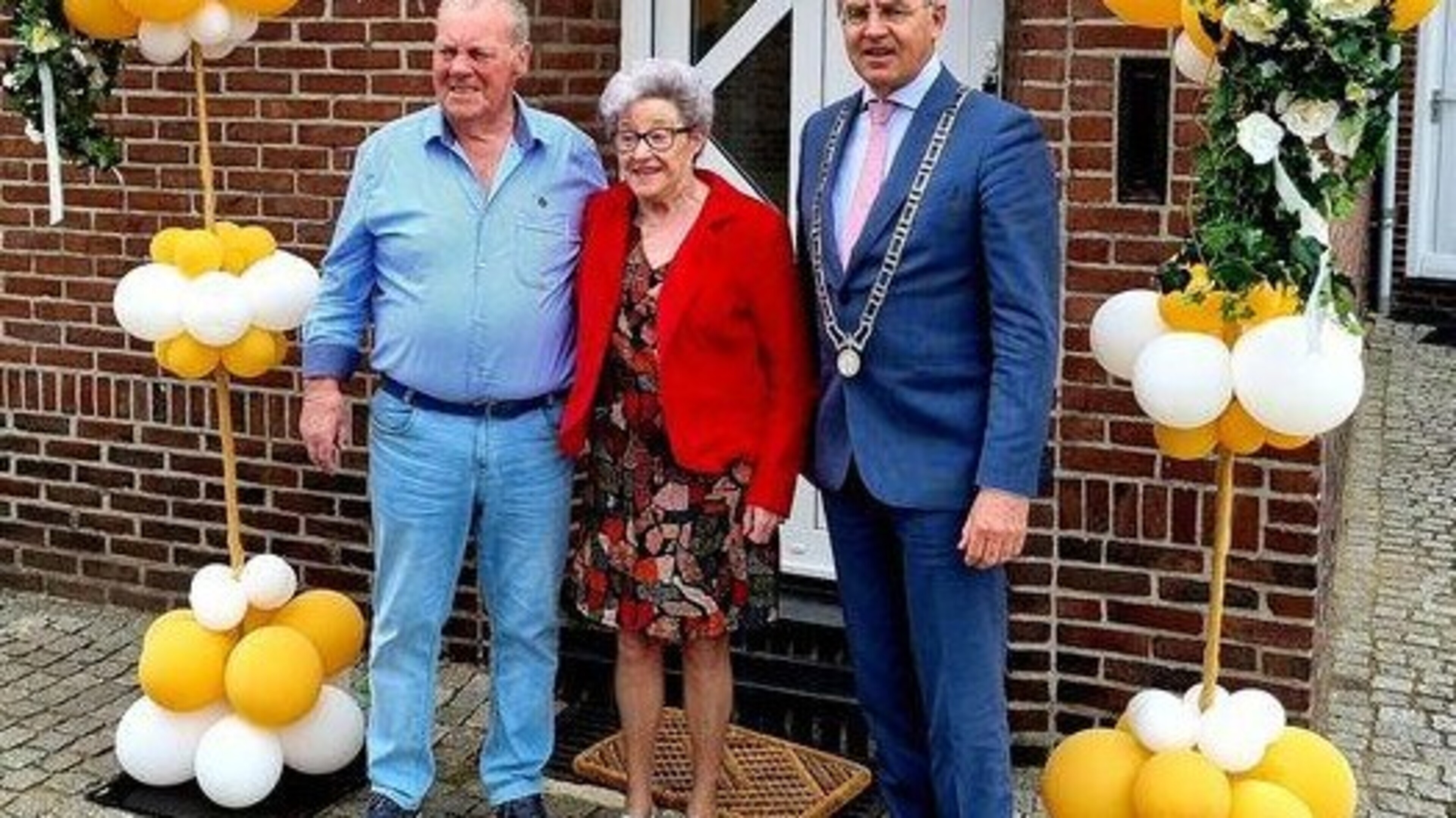 Echtpaar Wijnen - Silkens uit Wessem viert diamanten huwelijk