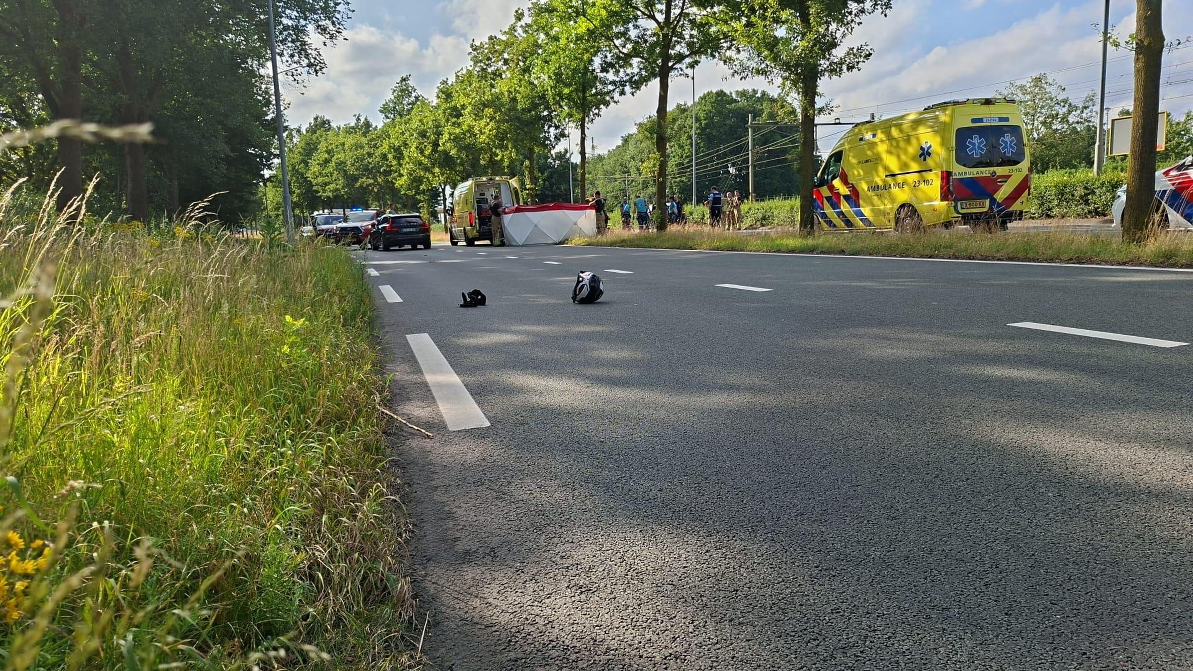 Motorrijder komt om het leven bij ernstig ongeval in Blerick