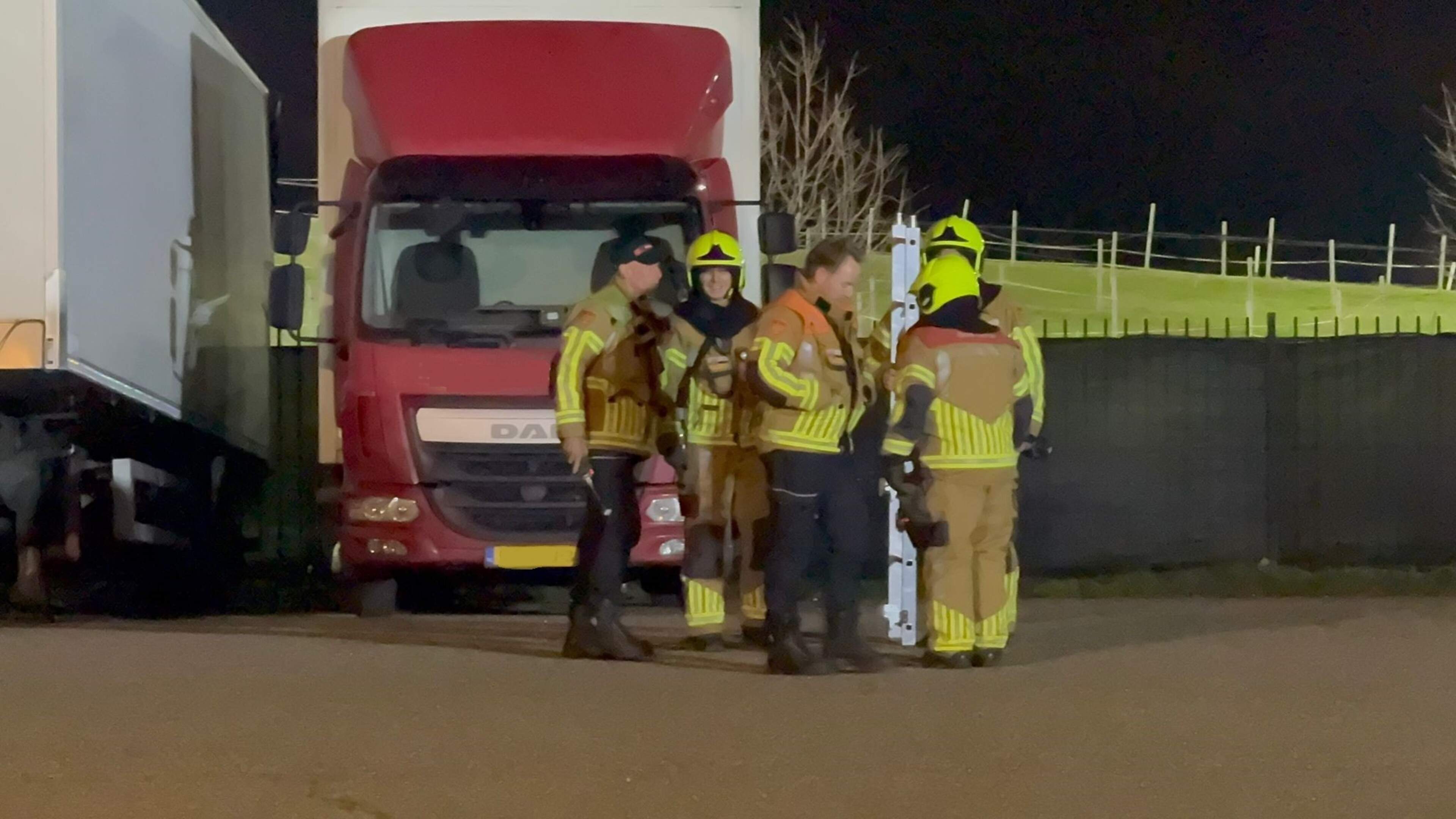 Drugsafval gevonden in oplegger in Sittard, omgeving afgezet