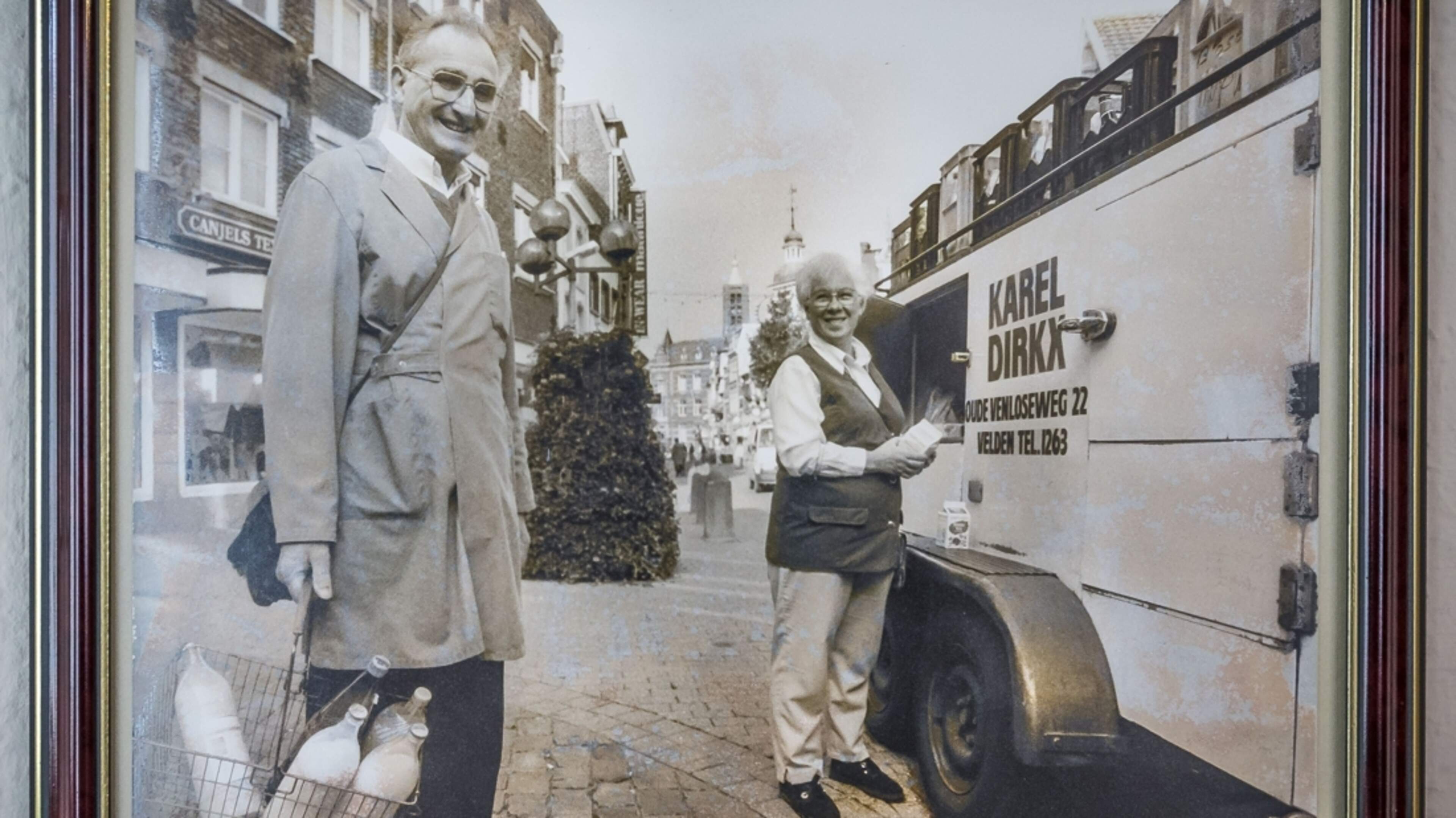 Melkboer Karel Dirckx (96) overleden, iedereen in de binnenstad van Venlo kende hem