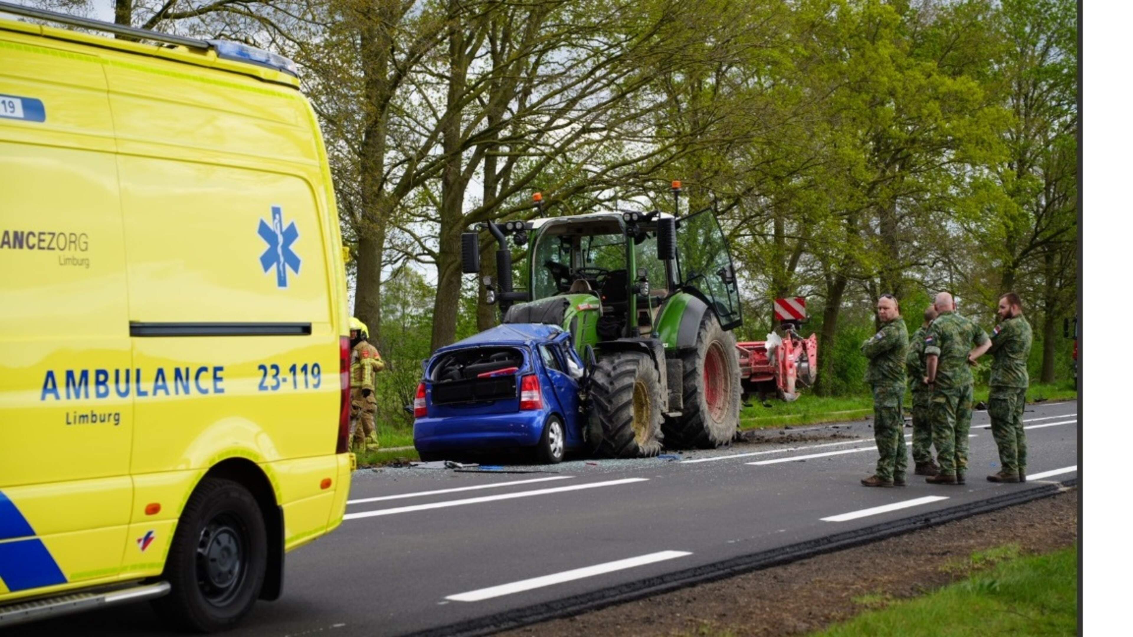 Automobilist overleden na botsing met tractor in America