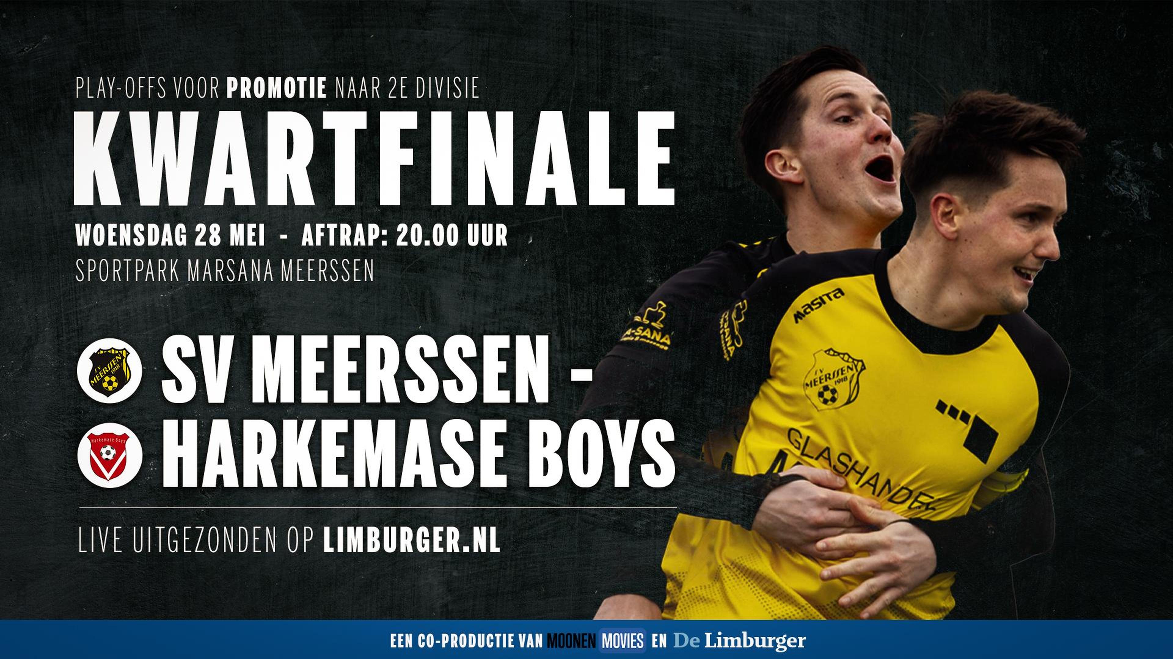 Primeur: amateurvoetbal (live) te zien via website De Limburger