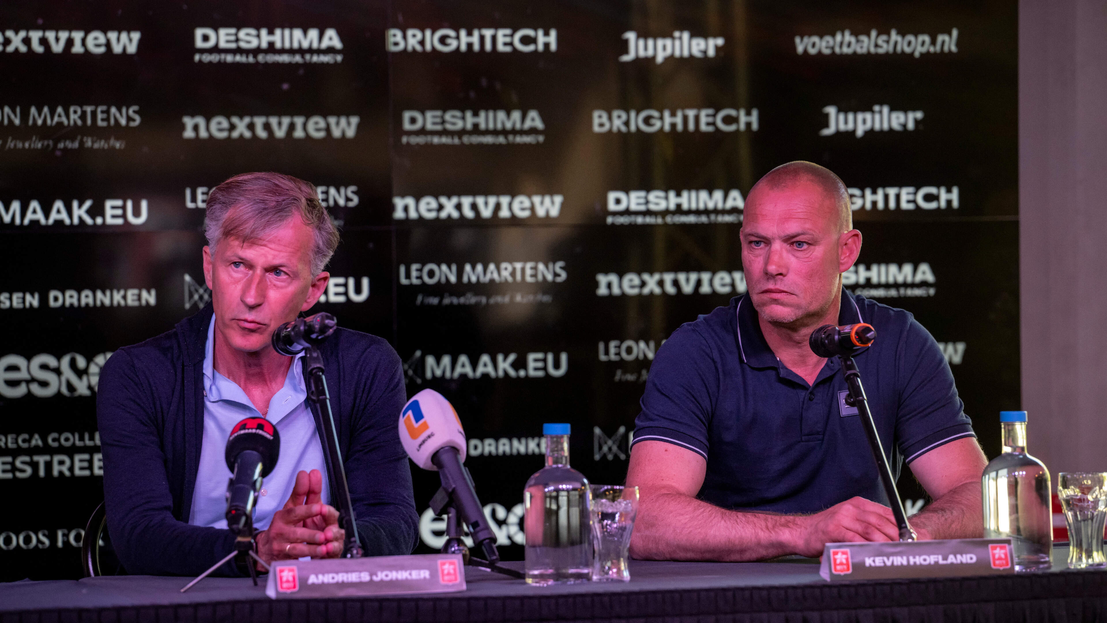 MVV maakt de komst van Andries Jonker en Kevin Hofland wereldkundig