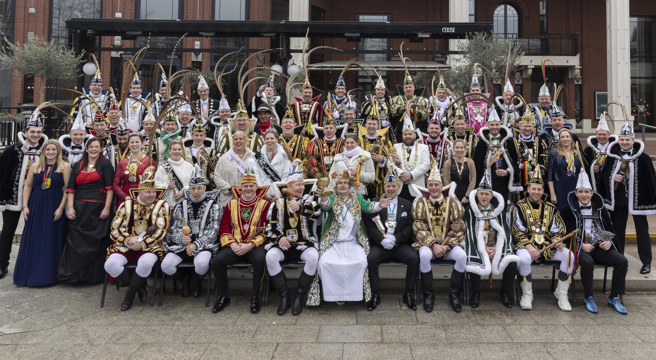 Prinsenfoto De Limburger: zie hier de carnavalshoogheden van de regio Roermond