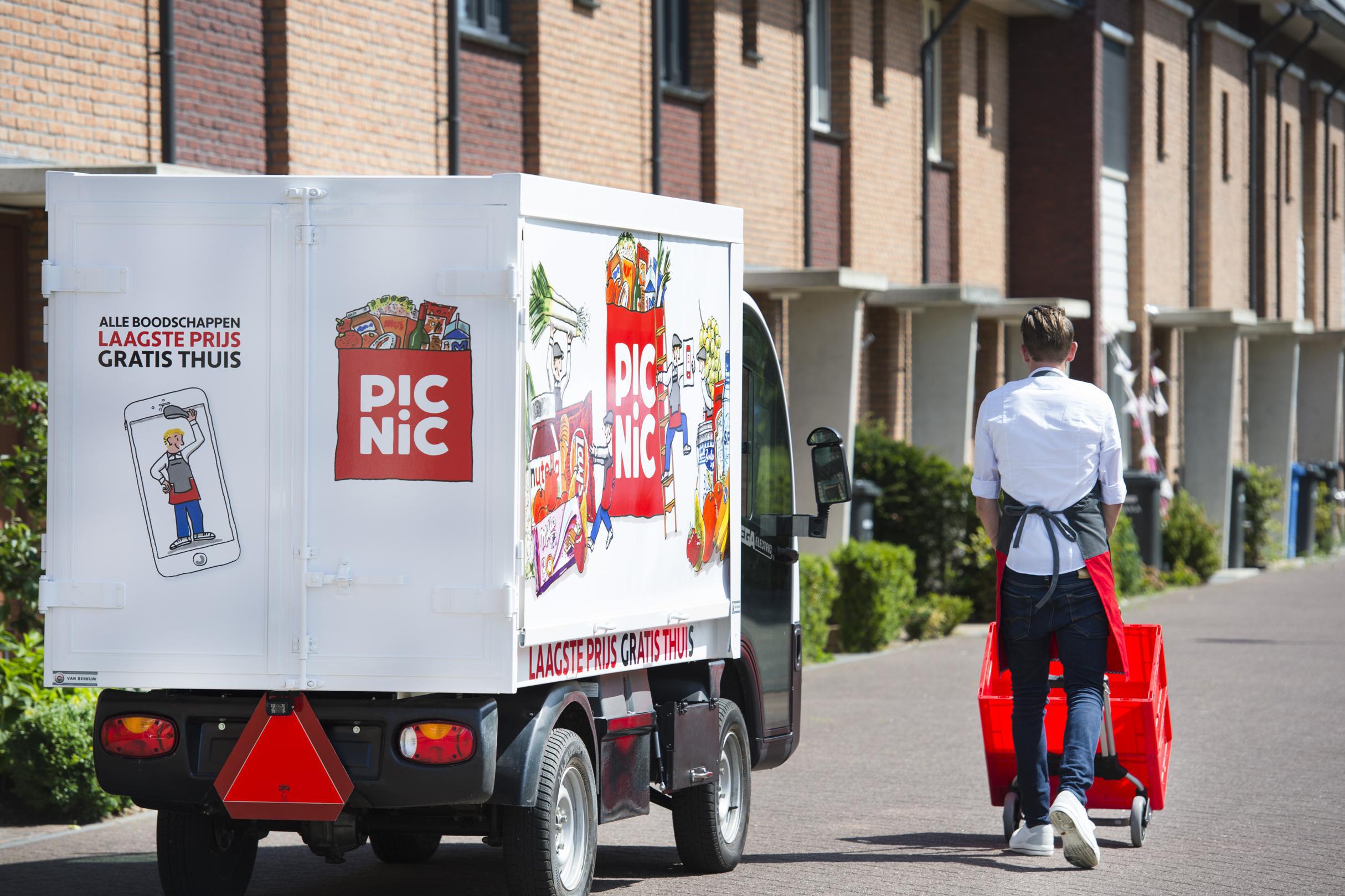 Picnic breidt uit rondom Roermond, boodschappen zijn straks ook in diverse dorpen te bestellen